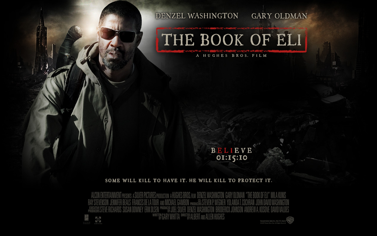 movie, the book of eli, denzel washington
