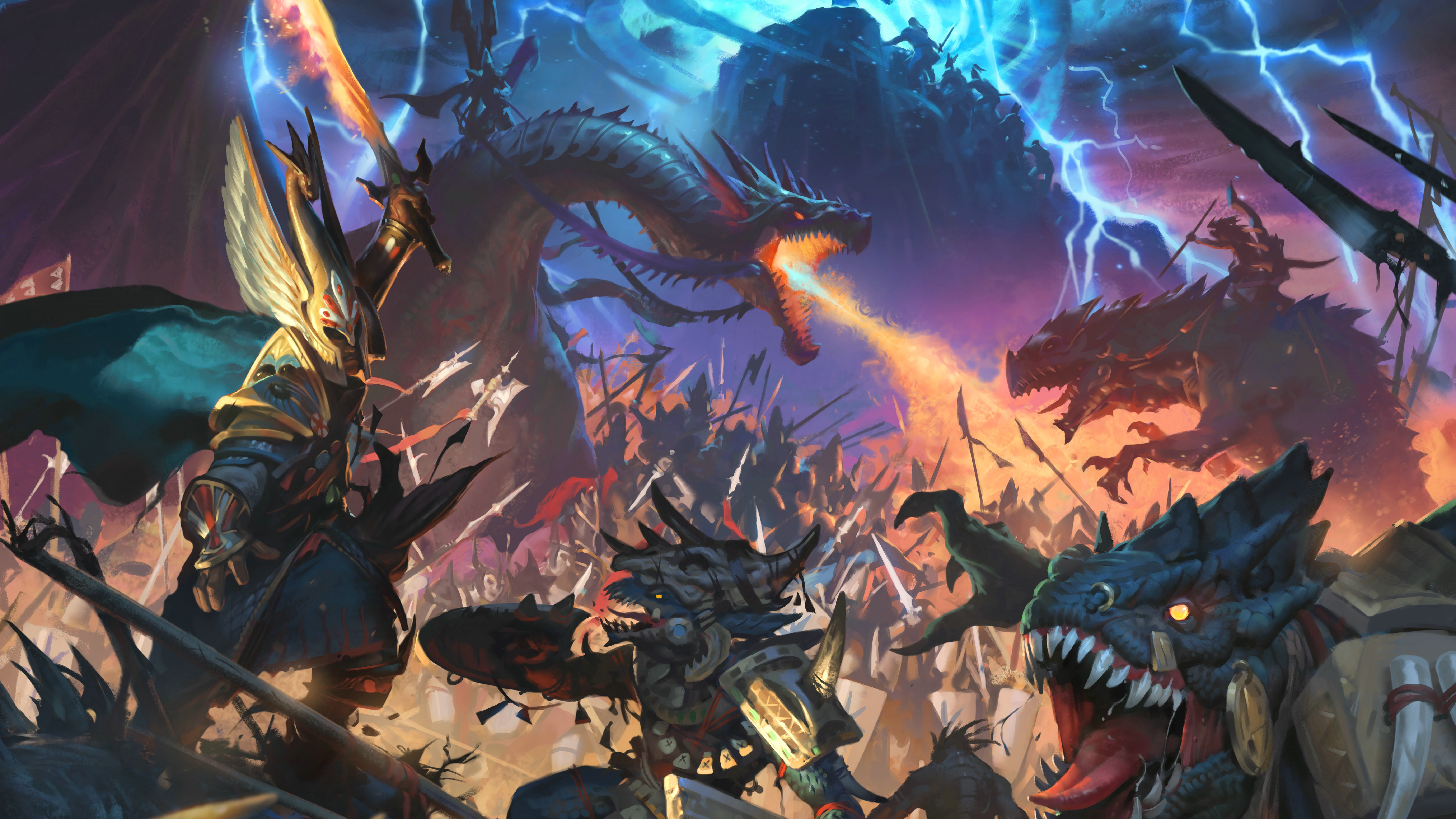 Die besten Total War: Warhammer Ii-Hintergründe für den Telefonbildschirm