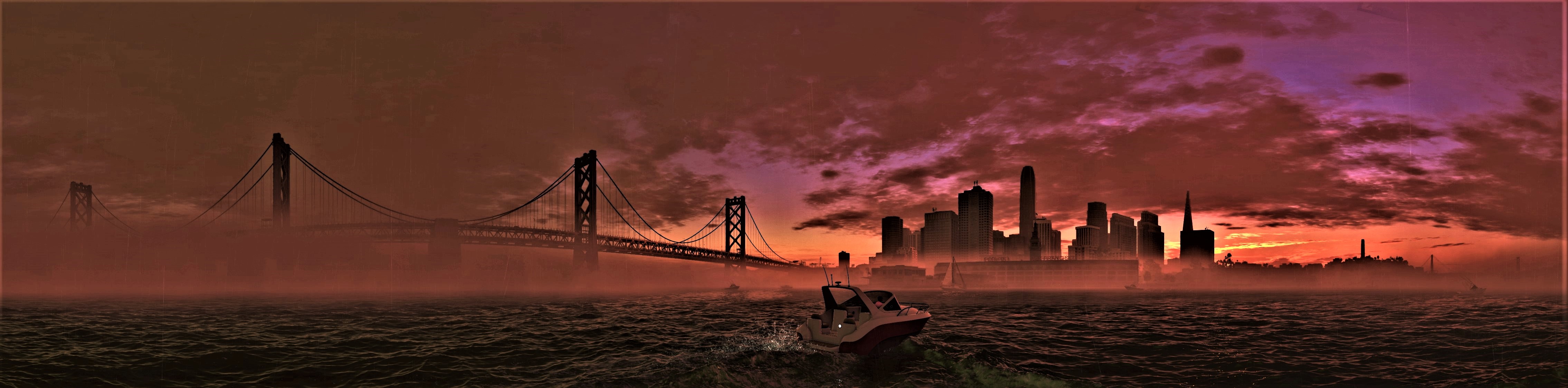 1503304 免費下載壁紙 电子游戏, 加洲的金门大桥, 旧金山, 看门狗2 屏保和圖片