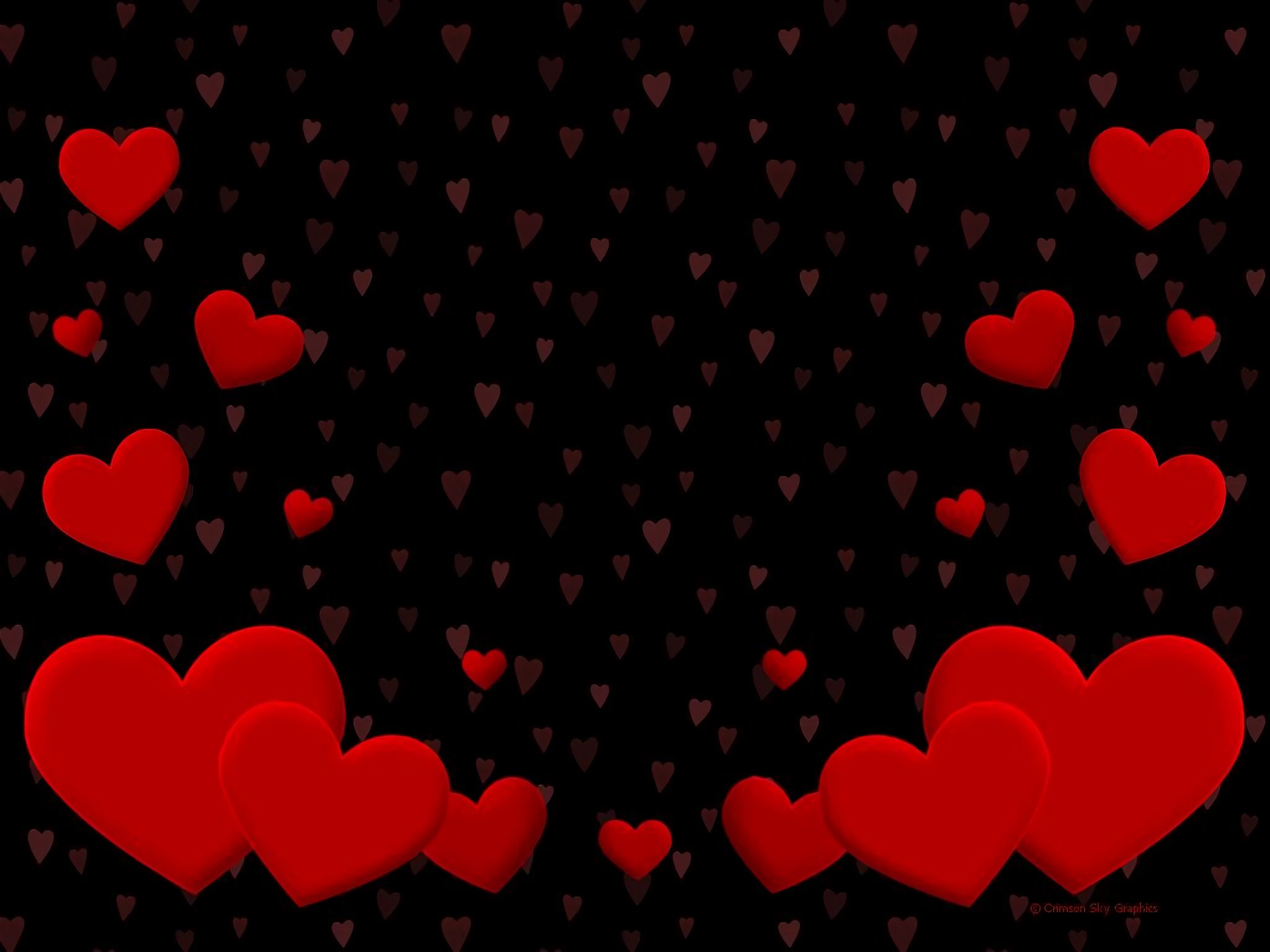 Free Downloadable Red Heart Wallpaper For Phone and Computer