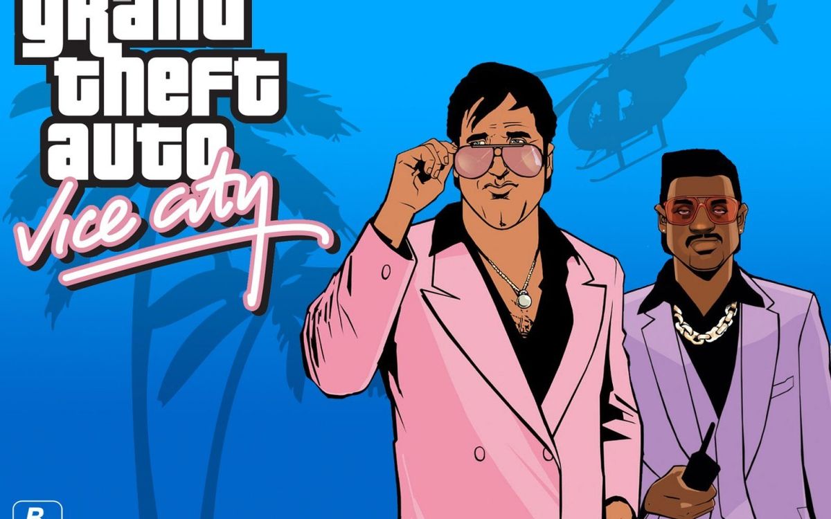 Grand Theft auto vice City обложка
