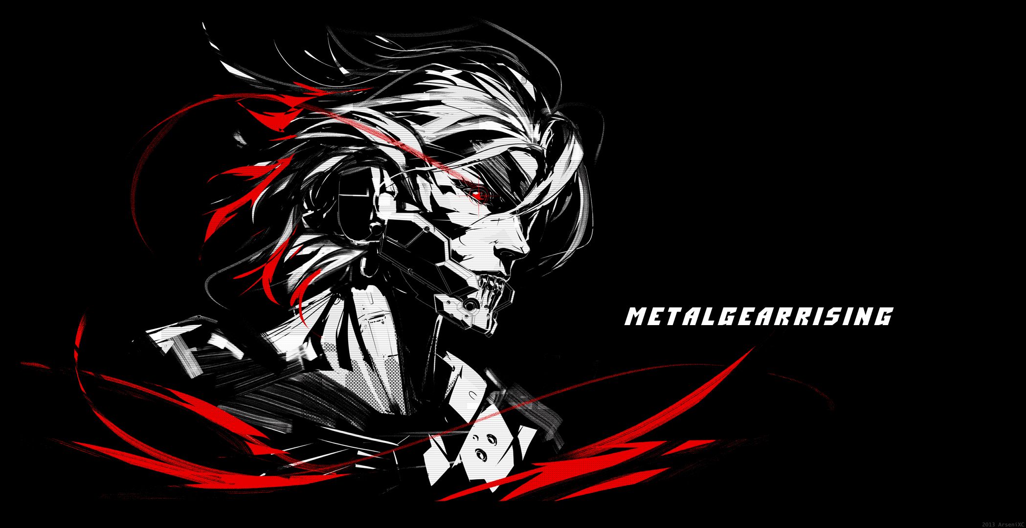 Metal Gear Rising Raiden обои
