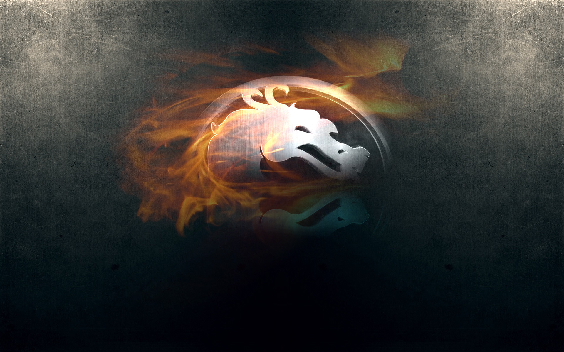 Download mobile wallpaper Mortal Kombat, Background, Games, Logos for free.