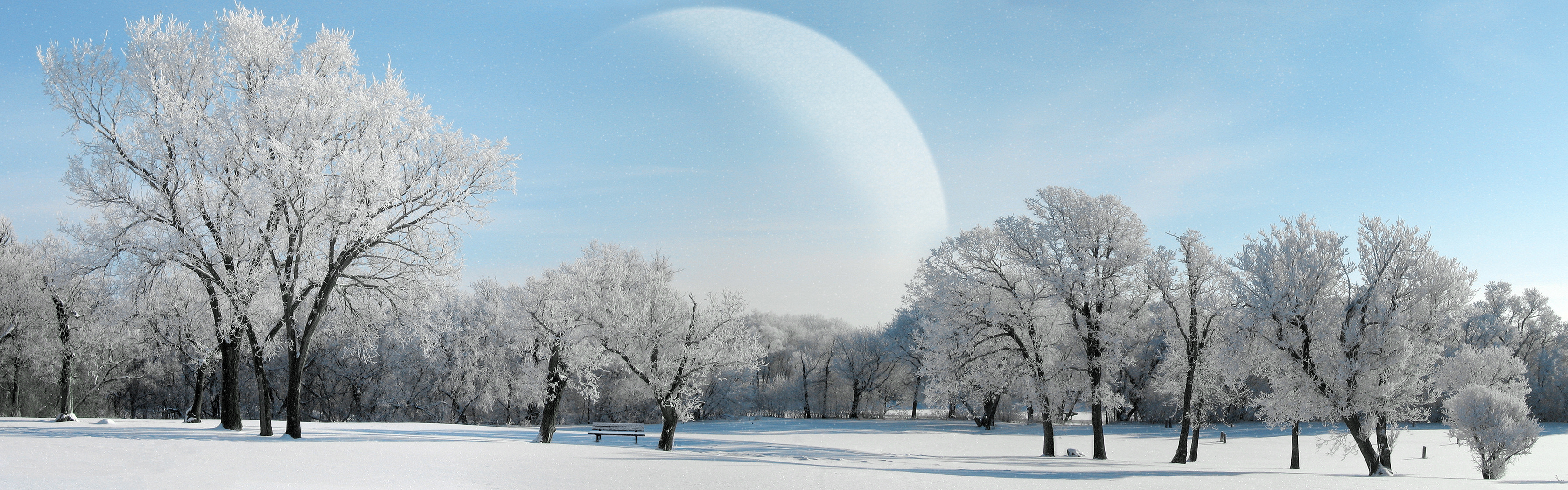 1077169 Hintergrundbild herunterladen schnee, erde/natur, eine verträumte welt, landschaft, planet, winter - Bildschirmschoner und Bilder kostenlos