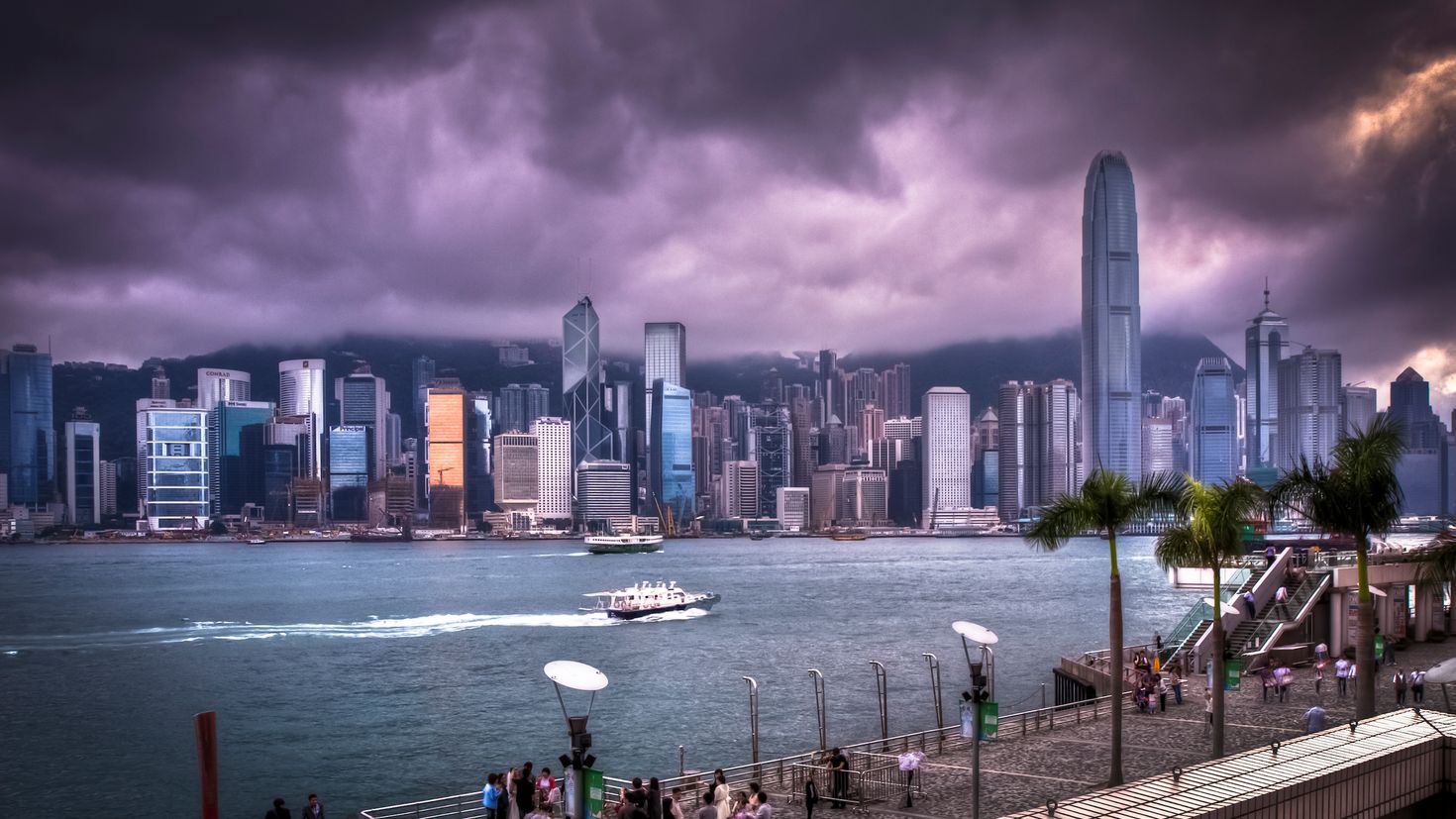 Остров небоскребов. Гонконг небоскребы. Гонконгская гавань.