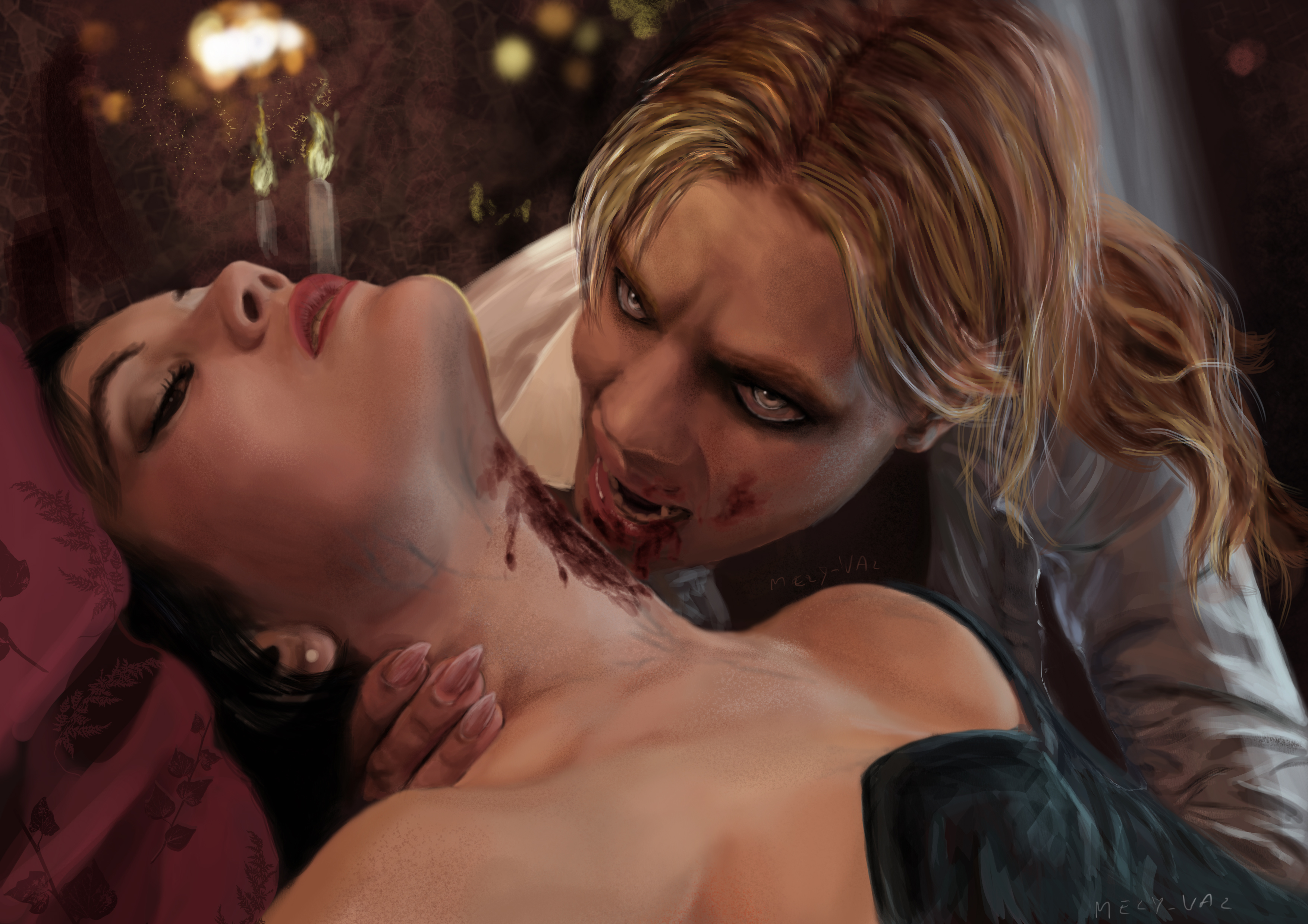голая вампирша кусает девушку фото 33
