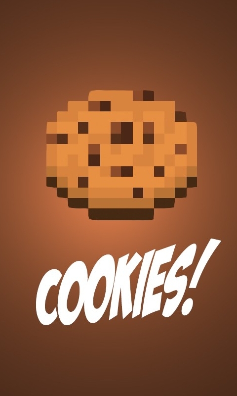 minecraft cookie wallpaper