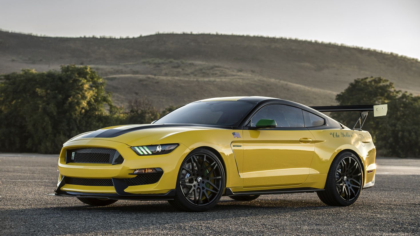 Shelby Mustang Lime