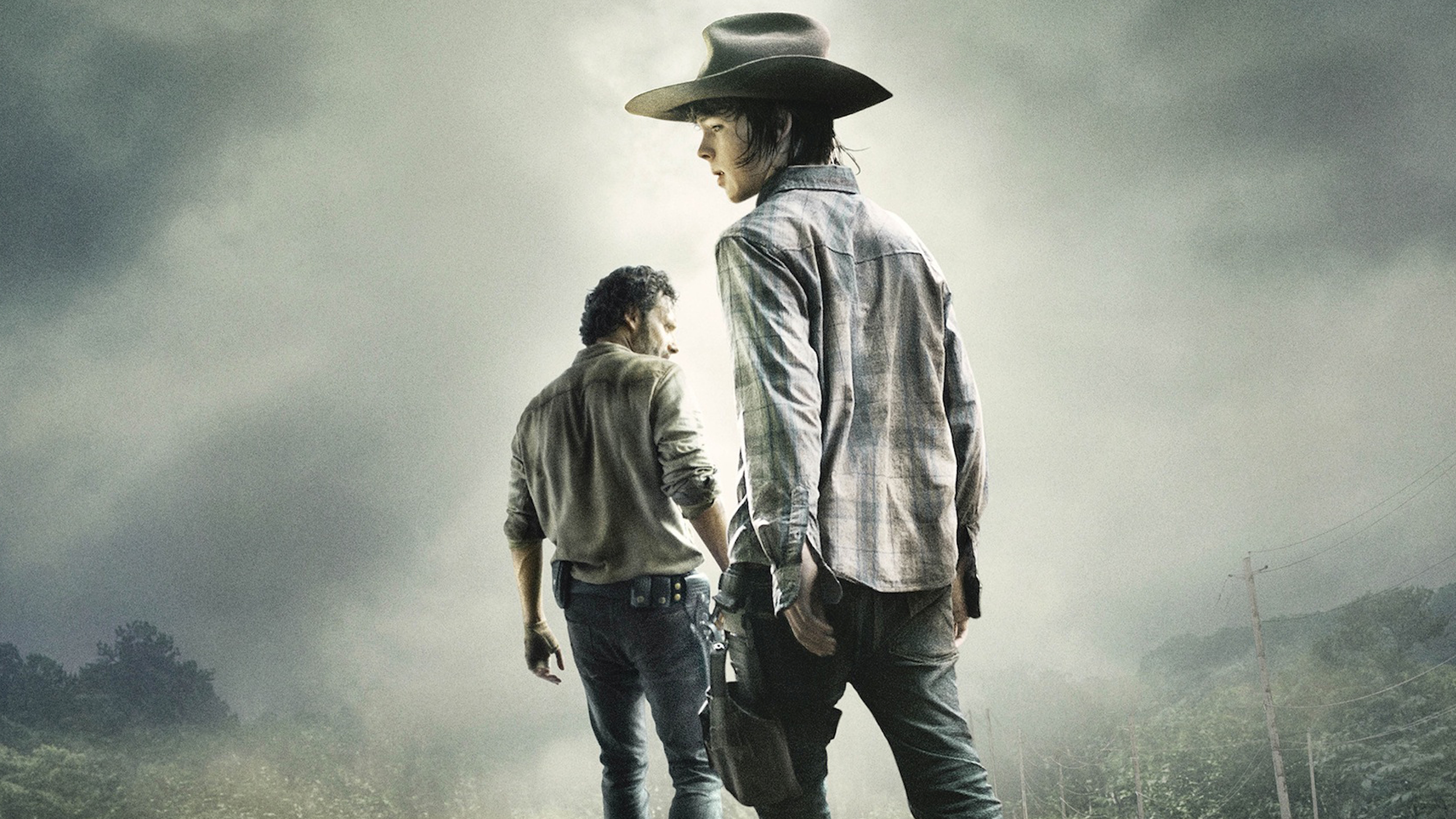 tv show, andrew lincoln, carl grimes, chandler riggs, rick grimes, the walking dead phone wallpaper