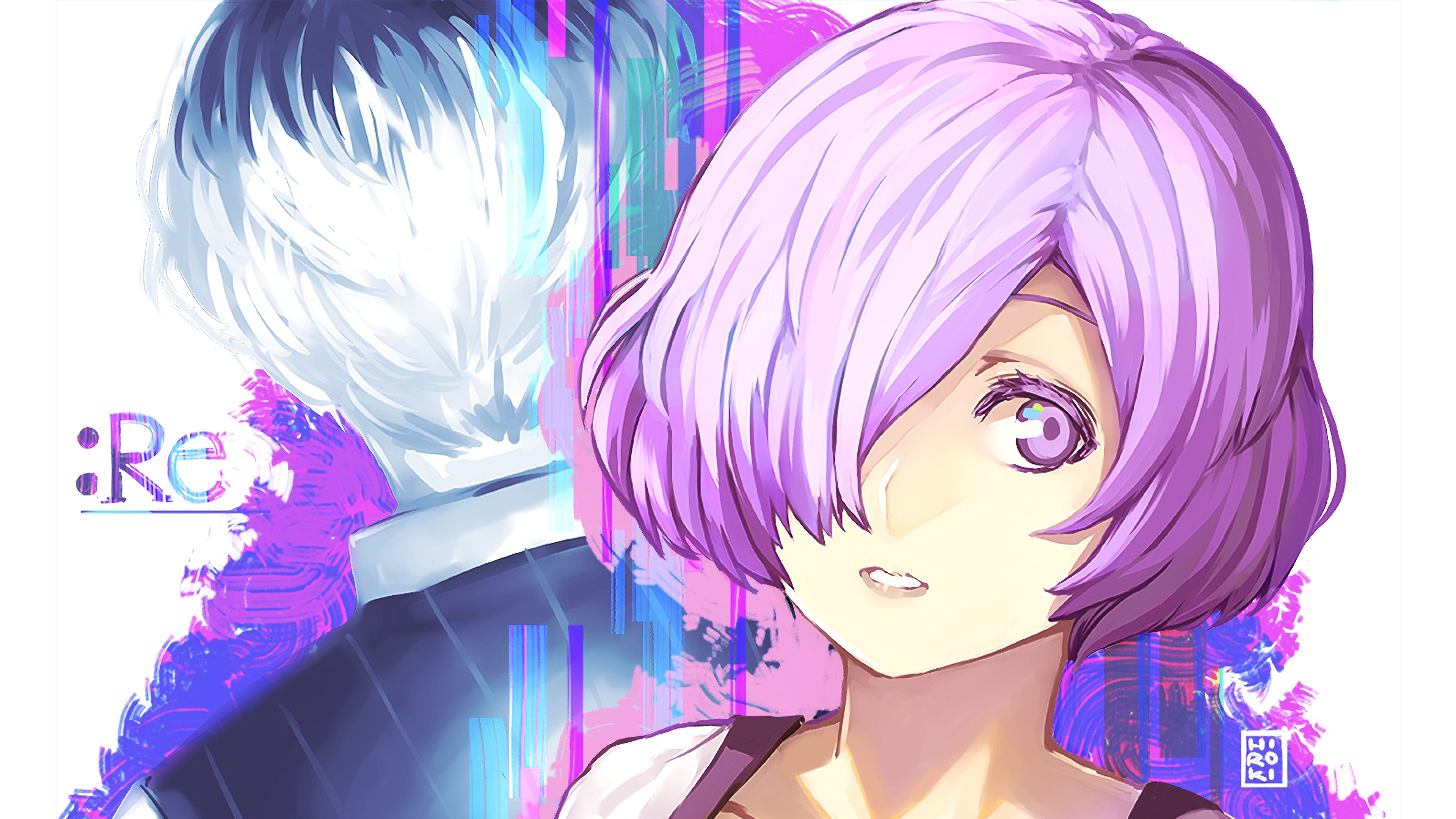Kaneki and Touka Wallpaper  Download to your mobile from PHONEKY