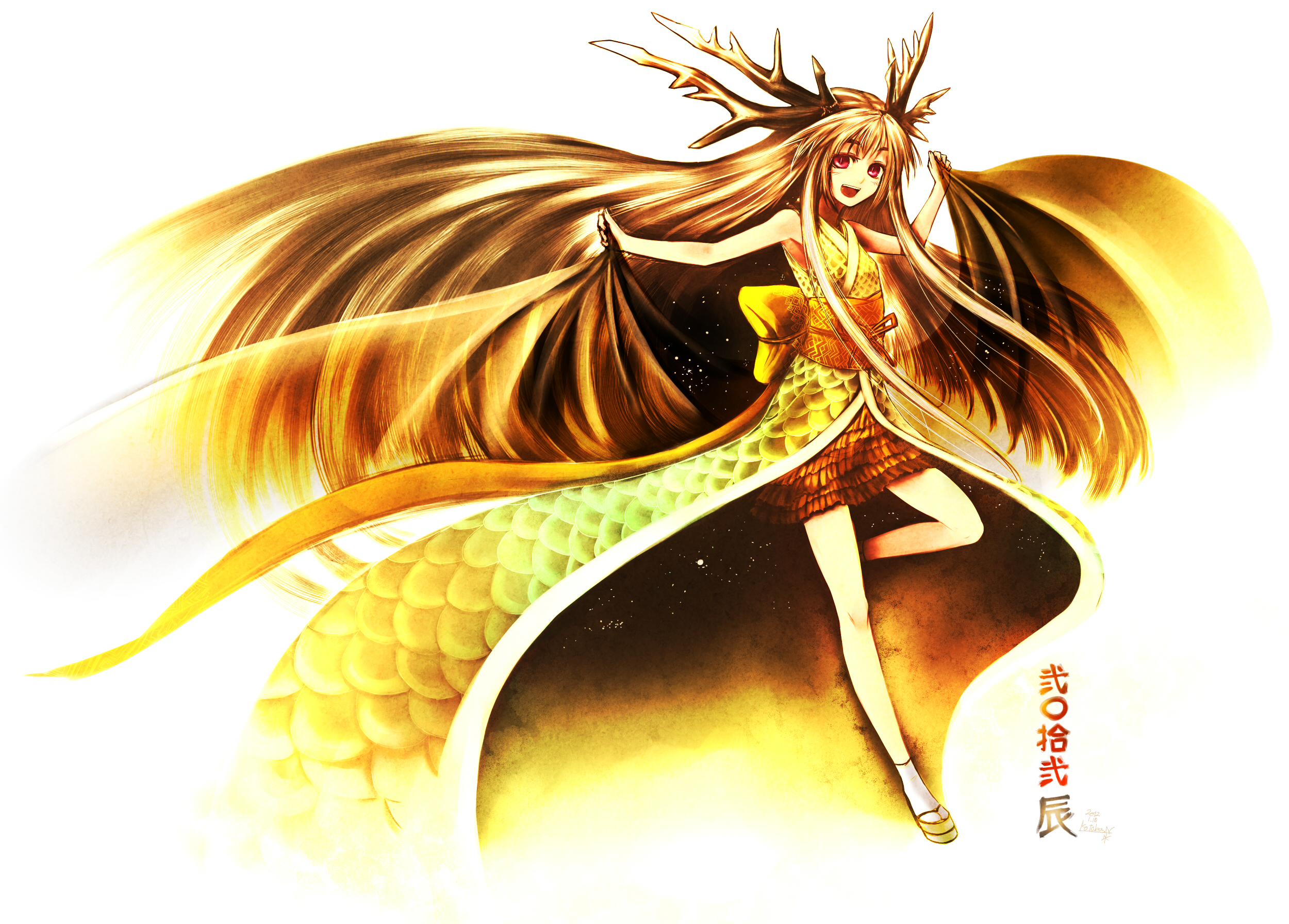 Золотой дракон аниме