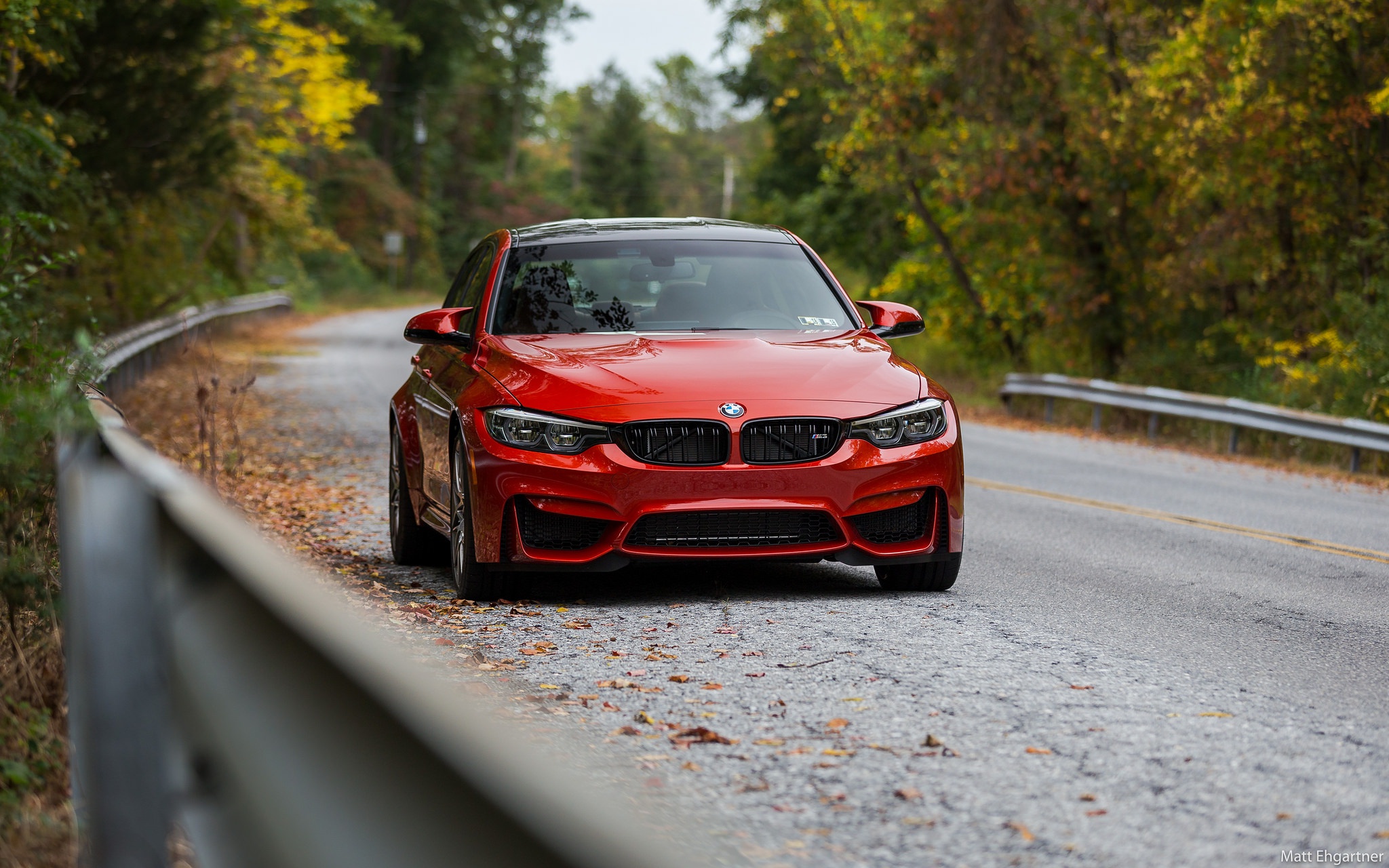 BMW m3 закат