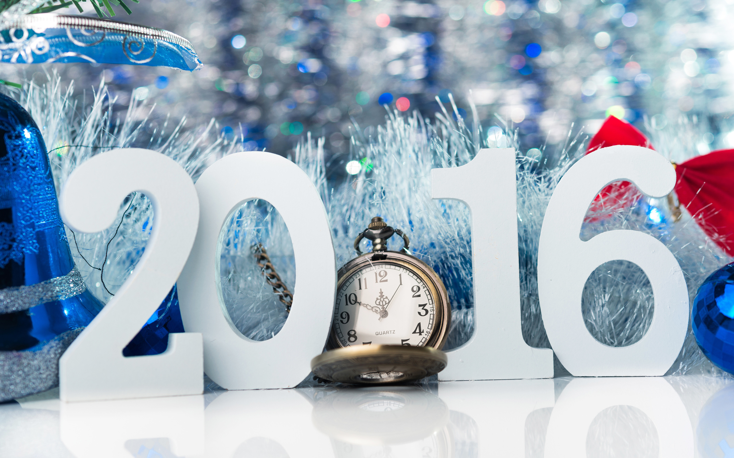 Открытка новый год 2016