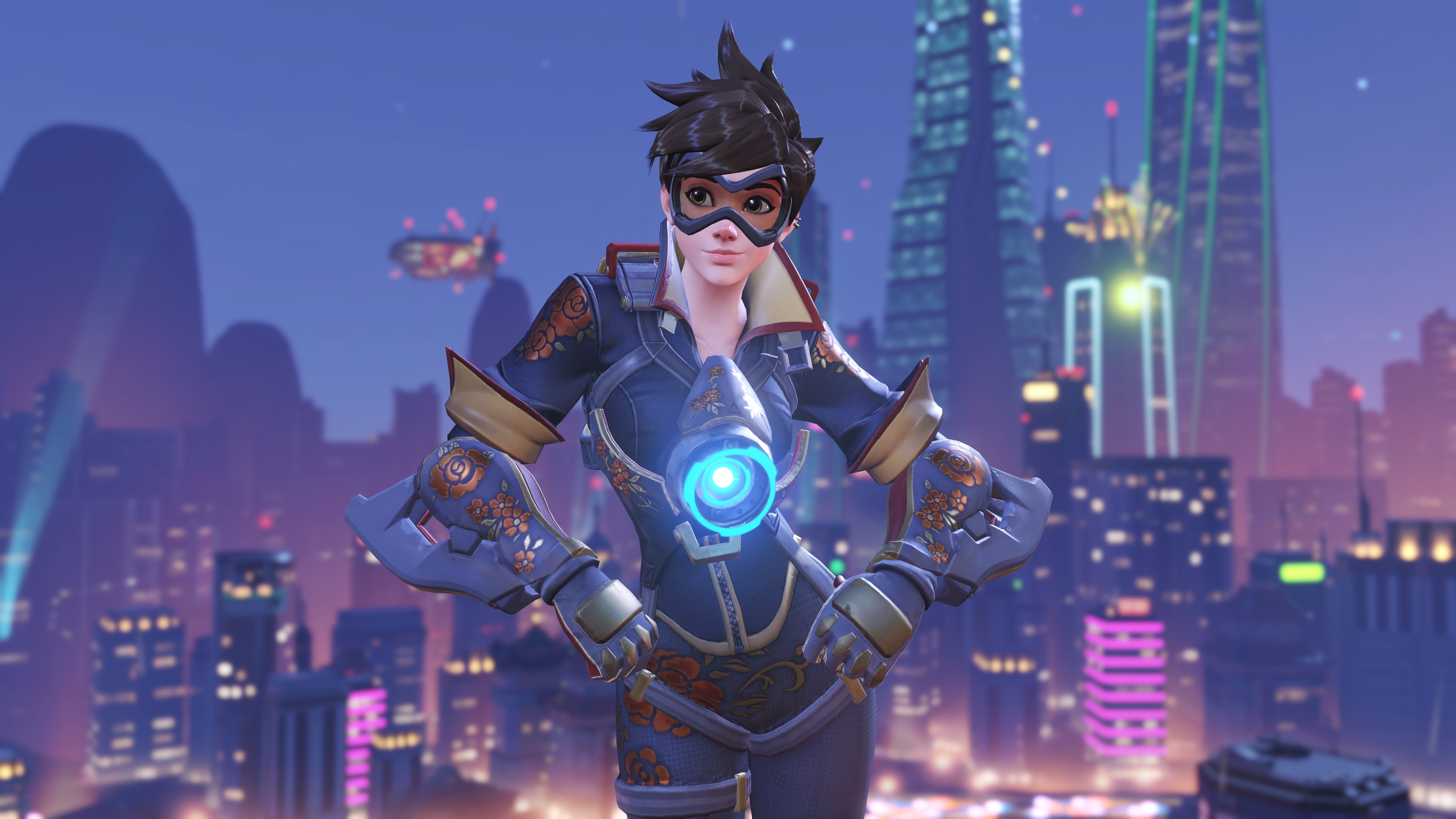 Video Game #Overwatch Tracer (Overwatch) #1080P #wallpaper #hdwallpaper  #desktop