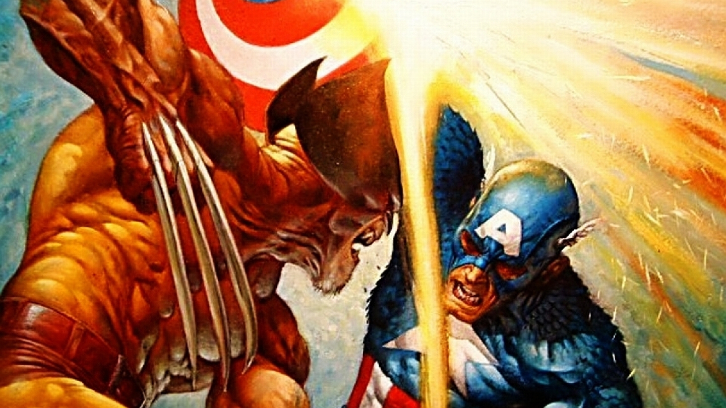 comics, avengers vs x men, captain america, wolverine, x men