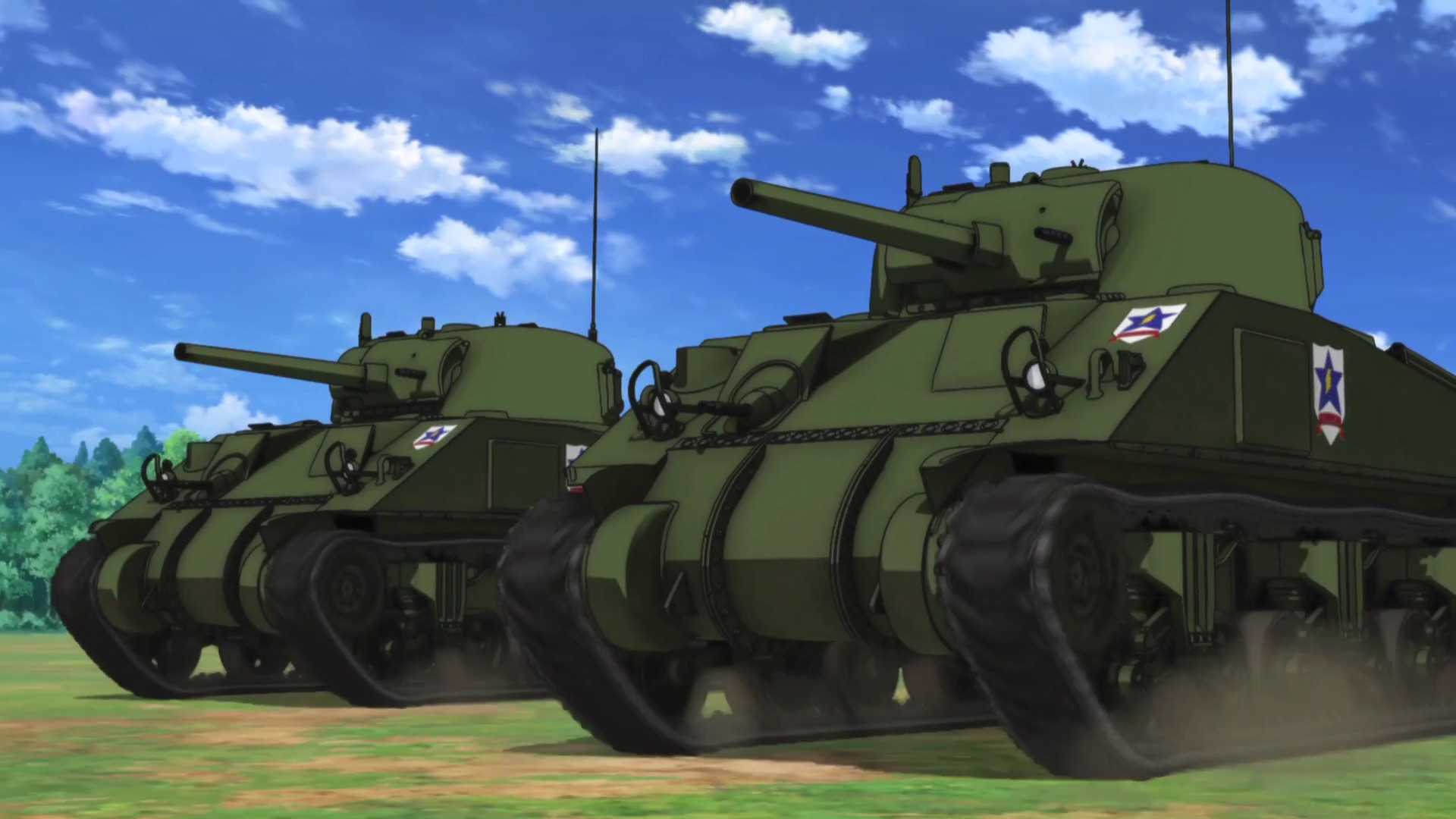 Girls und Panzer танк