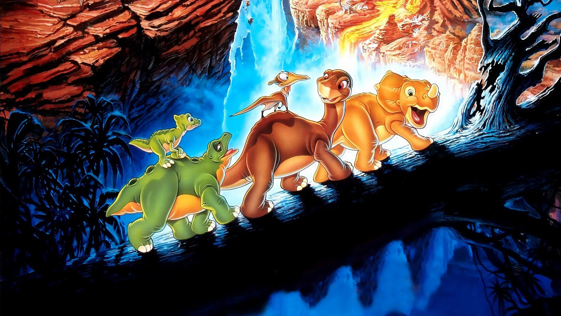Долина динозавров мультфильм 1988