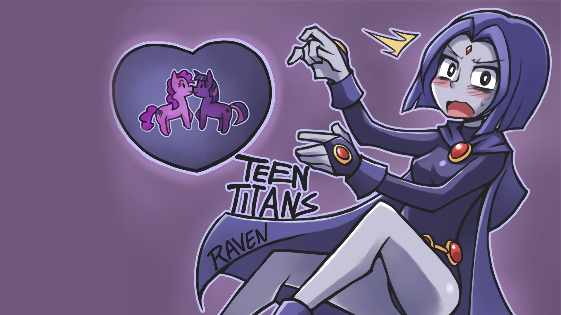 Download Teen Titans 3D Characters Wallpaper