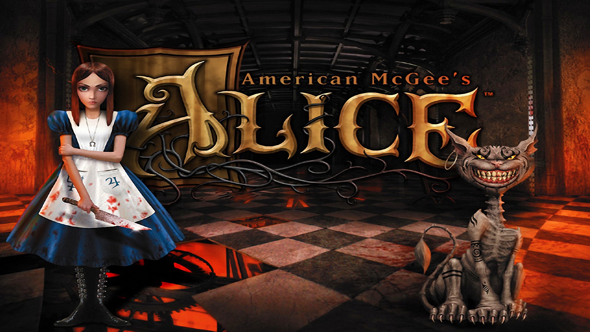 Как начать игру с алисой. American MCGEE S Alice Чеширский кот.