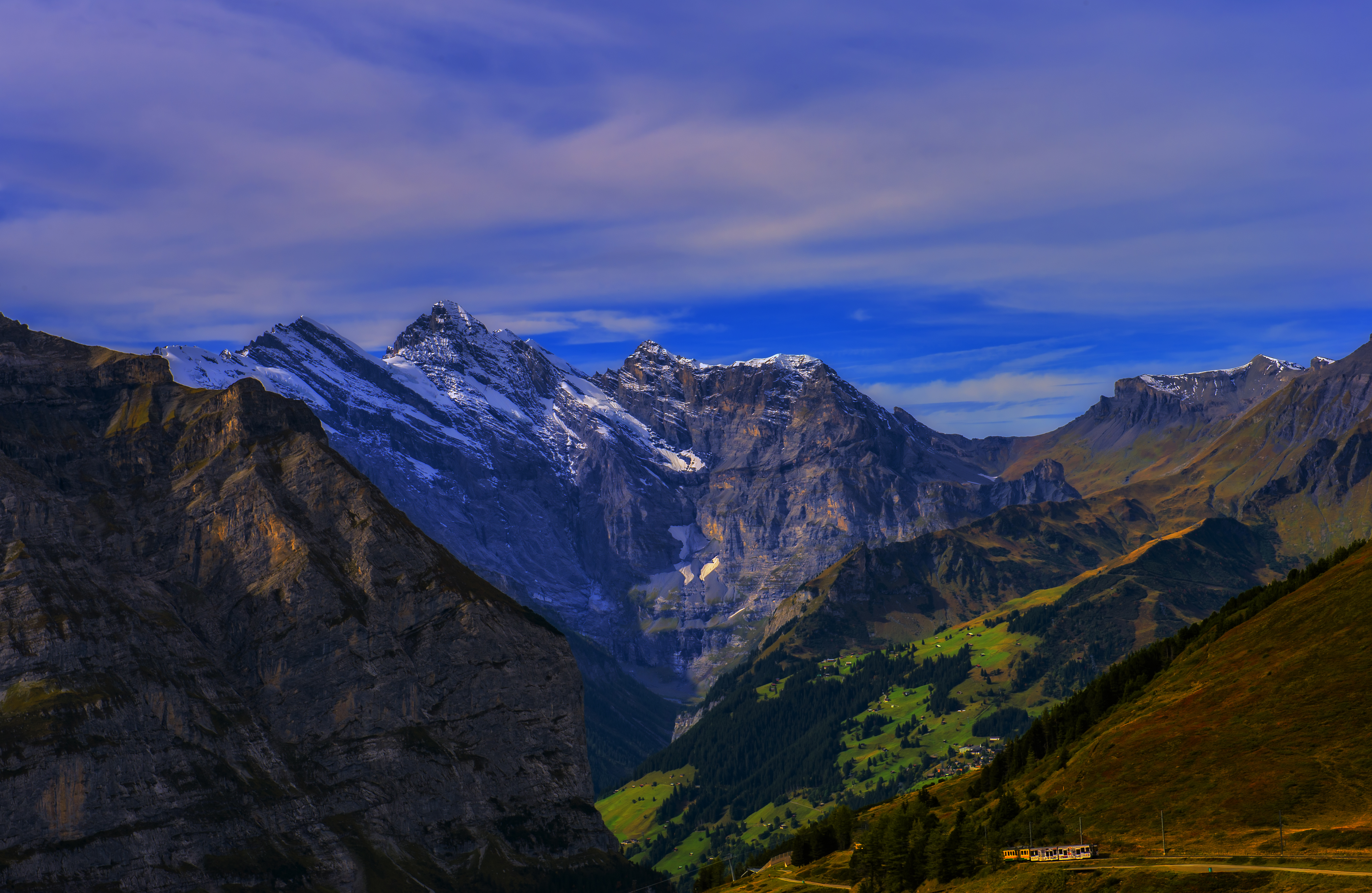 354991 завантажити шпалери земля, гора альпи, альпи, пейзаж, гора, швейцарія, гори - заставки і картинки безкоштовно