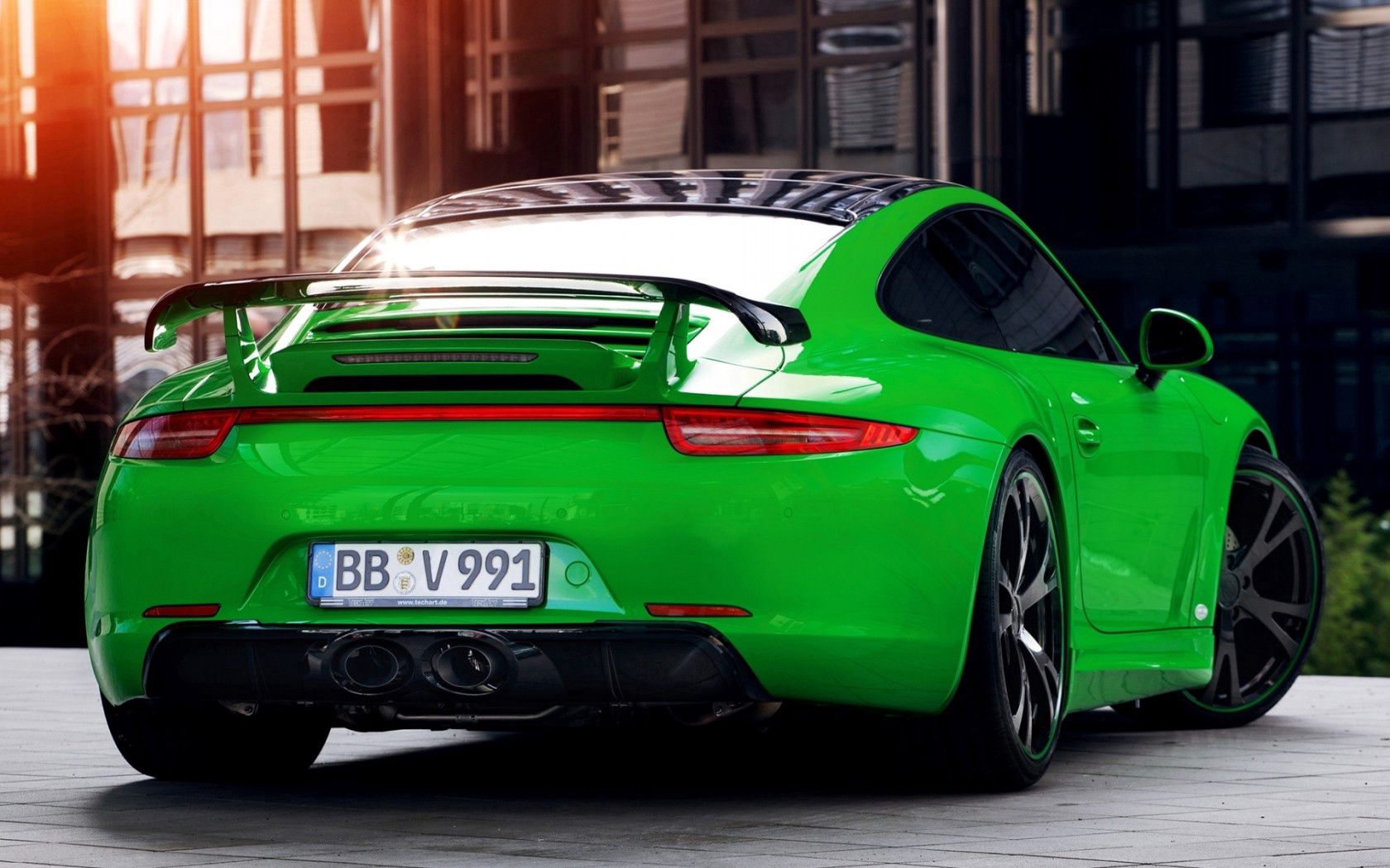 Download mobile wallpaper Cars, Rear View, Back View, Porsche for free.