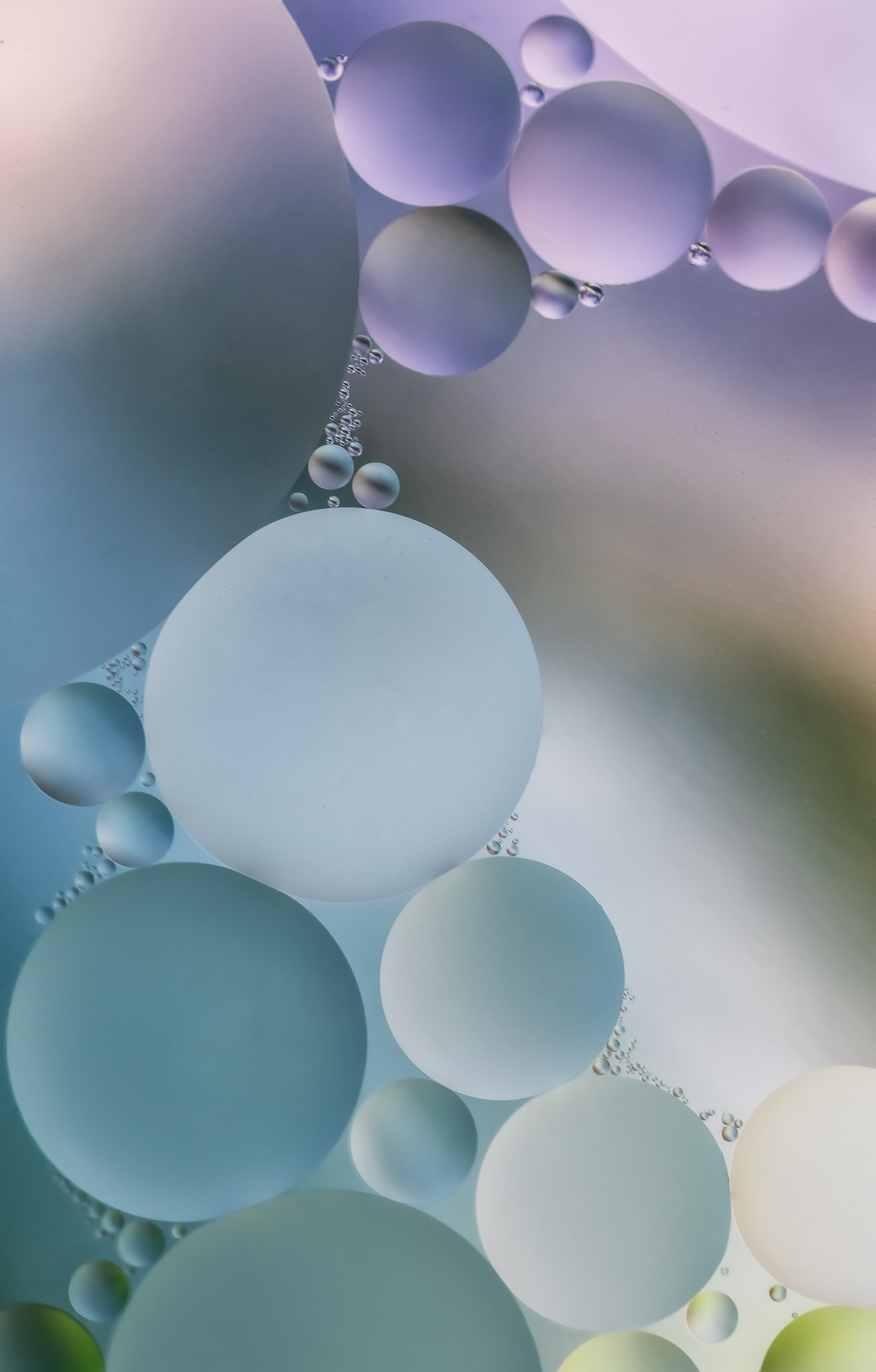 liquid, water, faded, bubbles, abstract
