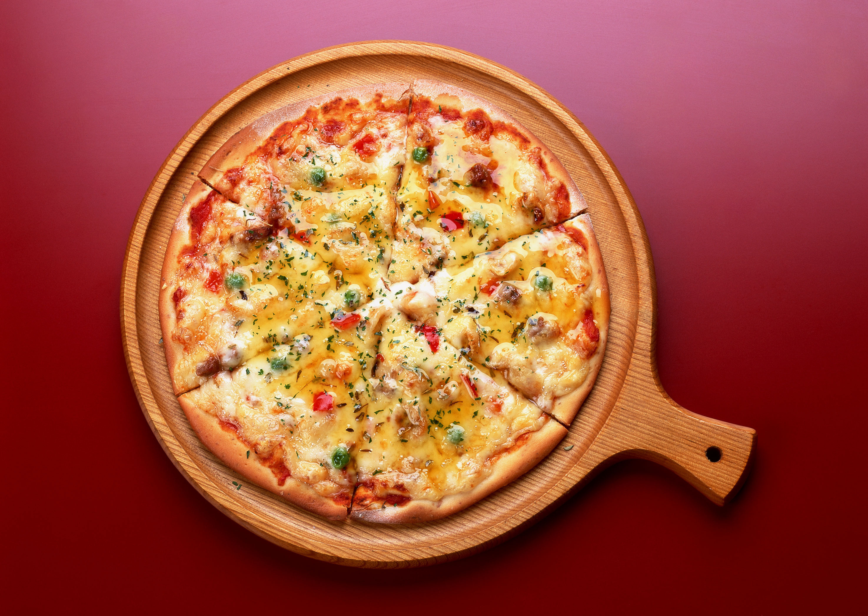 HD wallpaper pizza, food