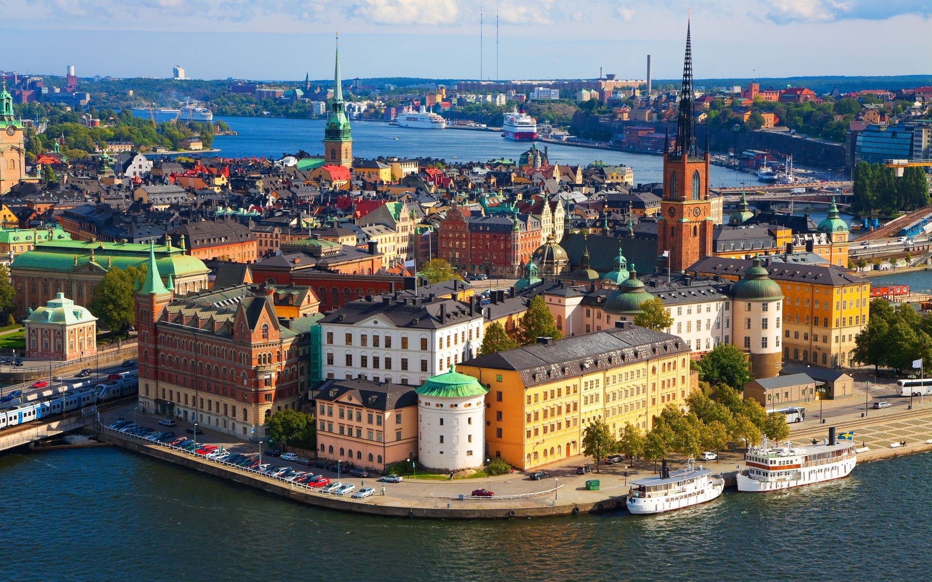 sweden, stockholm, man made, cityscape, cities