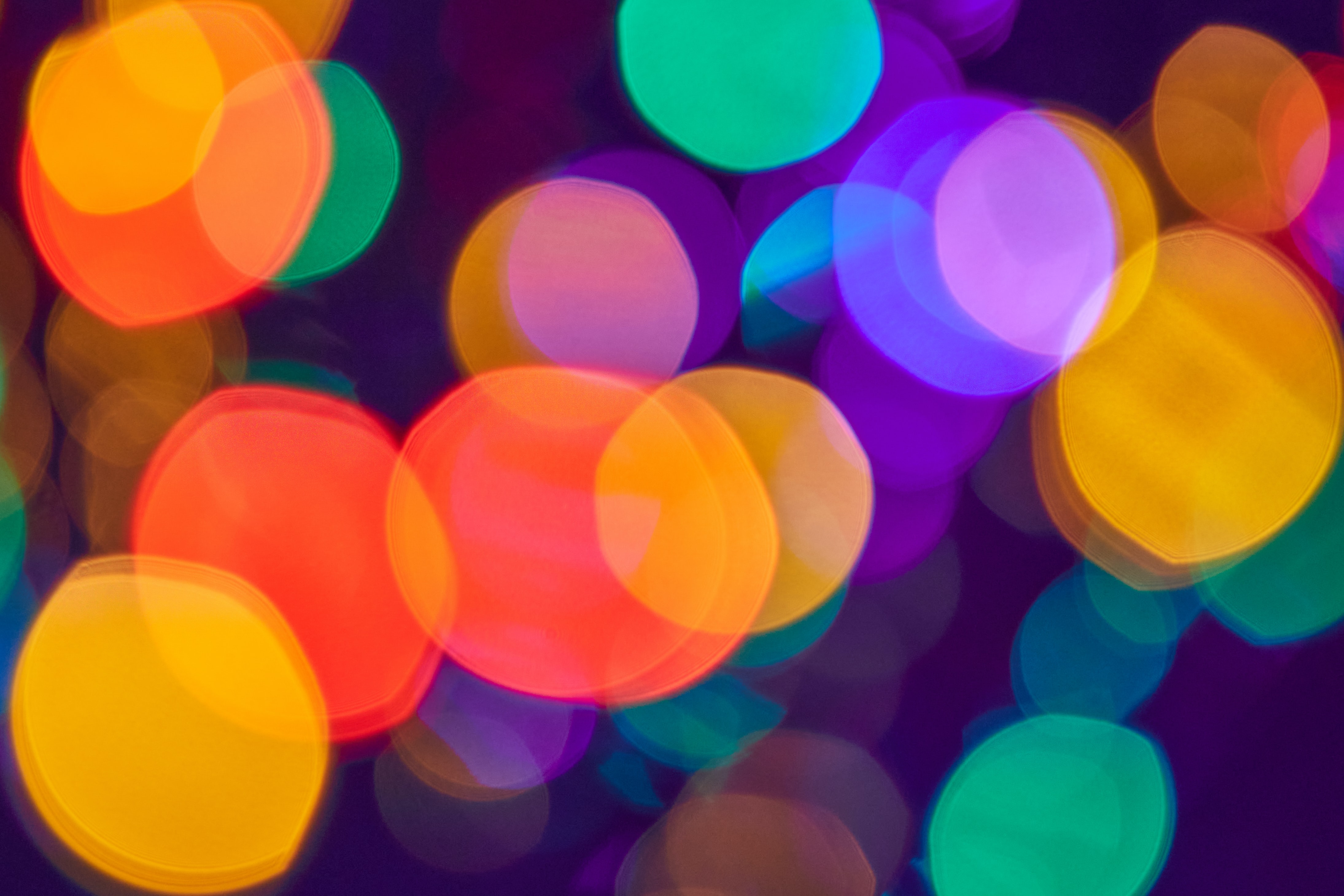 Free download wallpaper Abstract, Glare, Circles, Multicolored, Motley, Blur, Smooth, Spots, Stains on your PC desktop