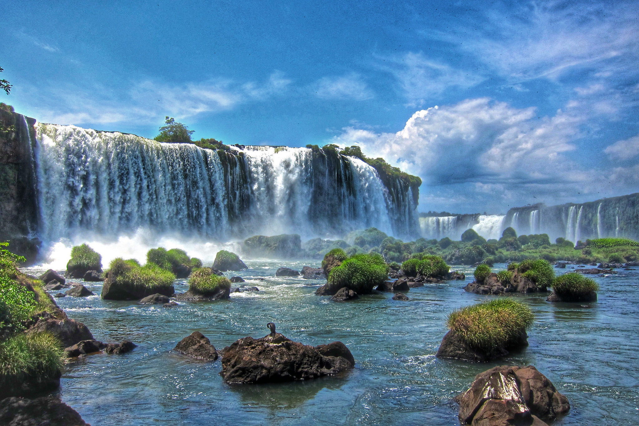 Водопад Игуасу панорама