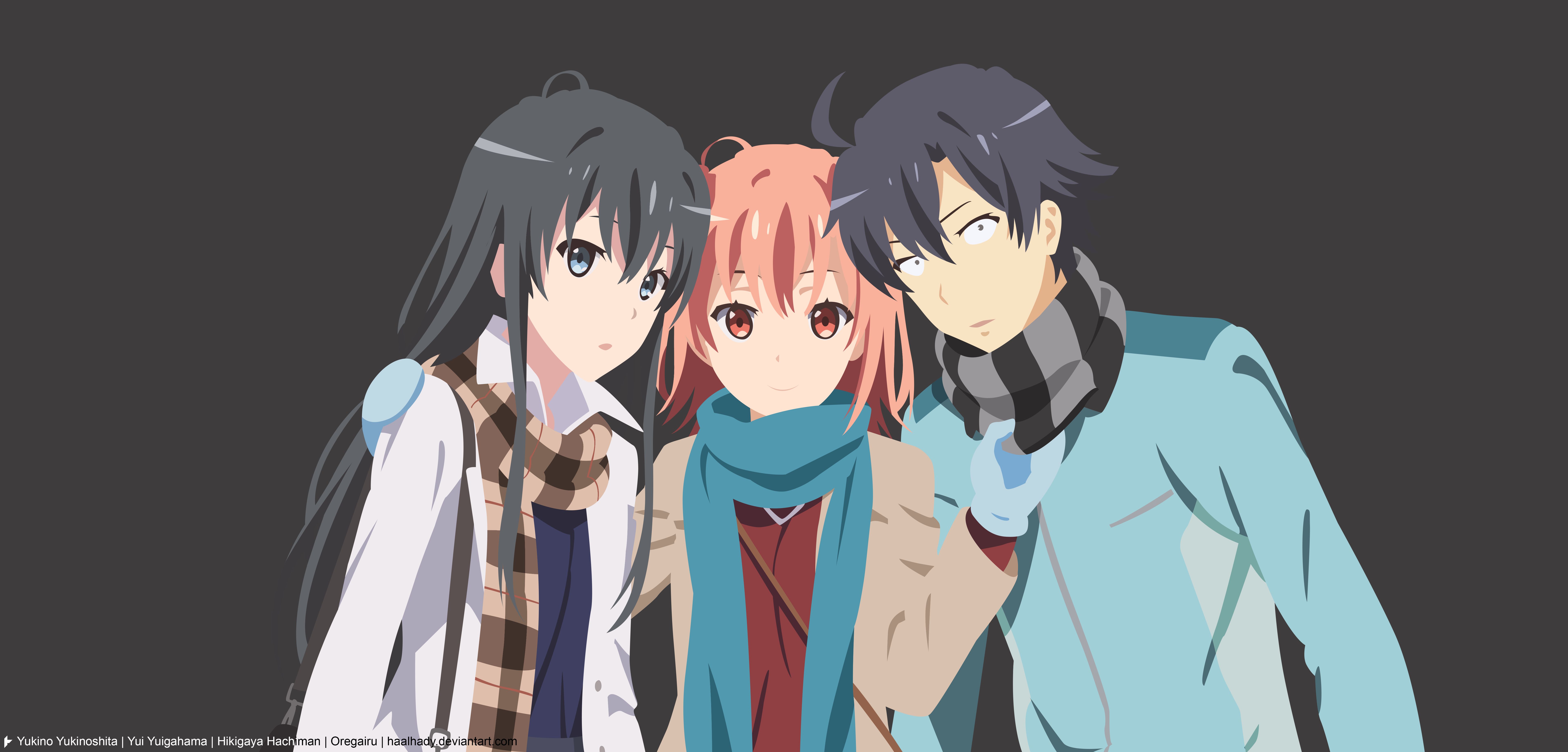 Hd Desktop Wallpaper Anime My Teen Romantic Comedy Snafu Hachiman Hikigaya Komachi Hikigaya