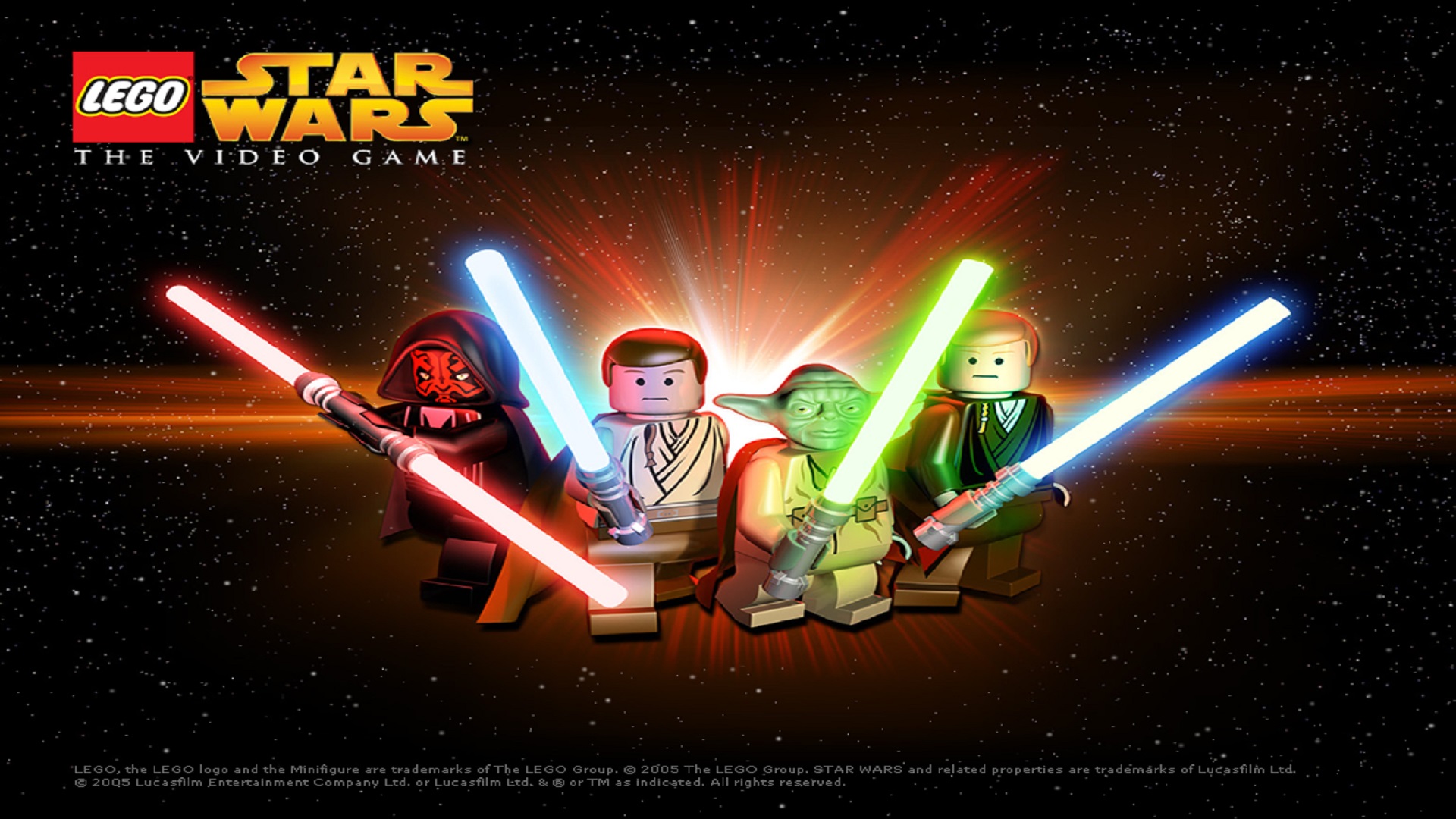 Фон Star Wars LEGO