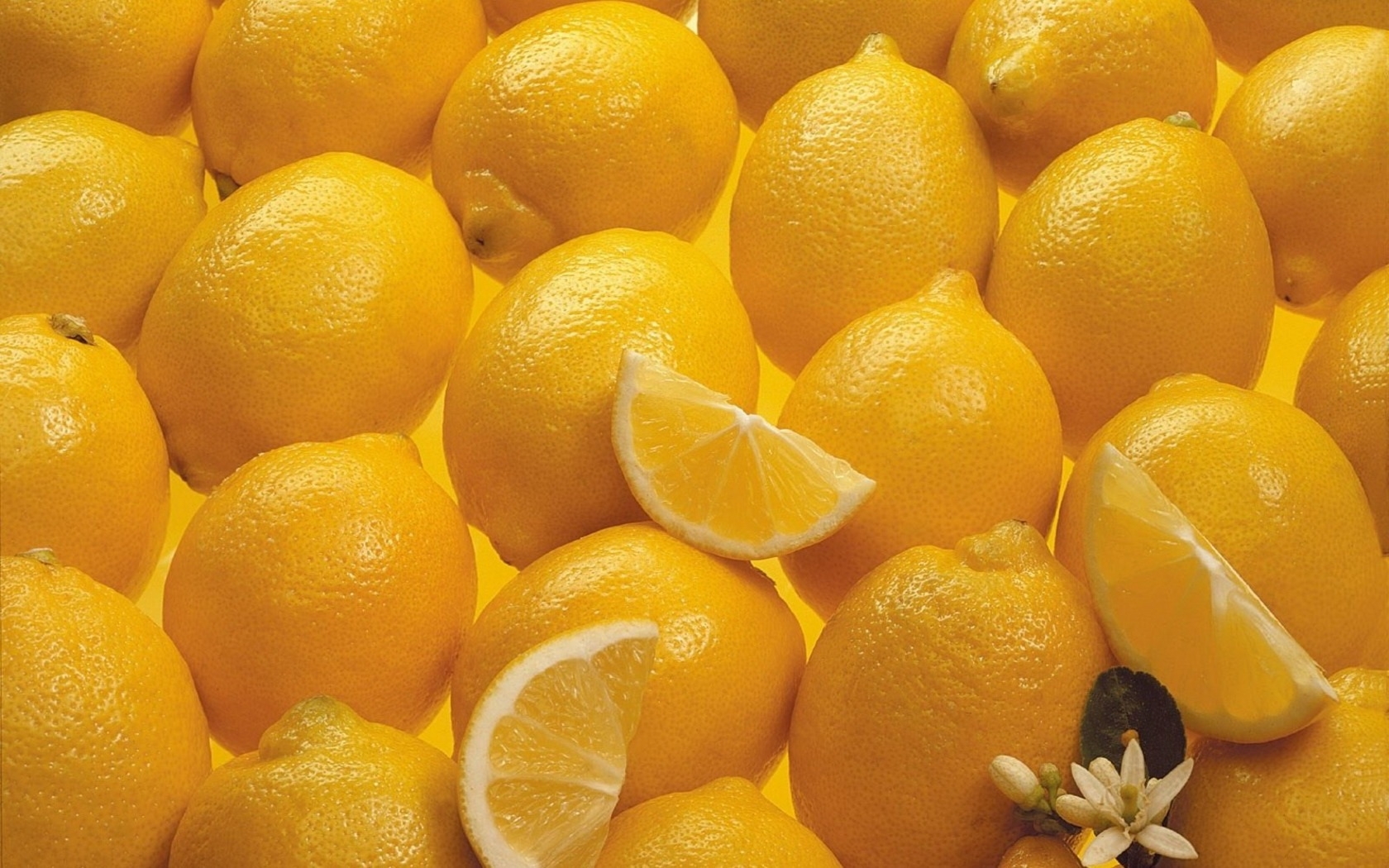 fruits, food, lemons, yellow