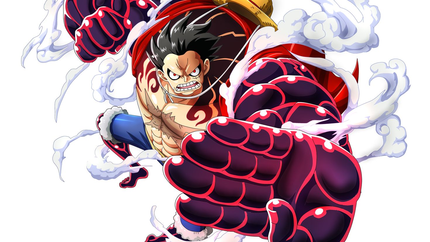 Когда у луффи появится гир. Luffy Gear 4. Луффи 2 Гир. Мугивара Луффи 4 Гир. One piece монки д Луффи 4 Гир.