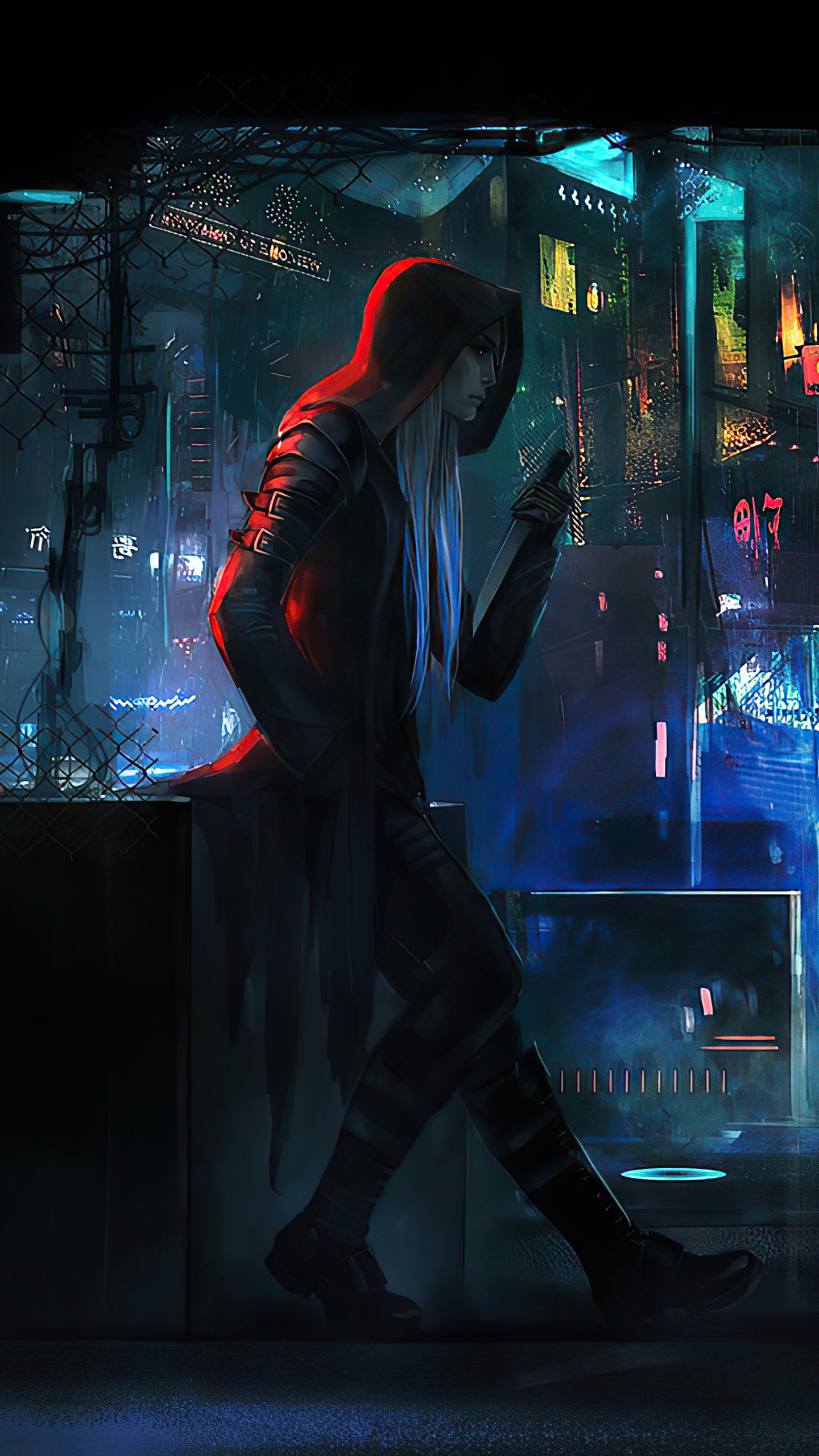 Мыльное изображение cyberpunk