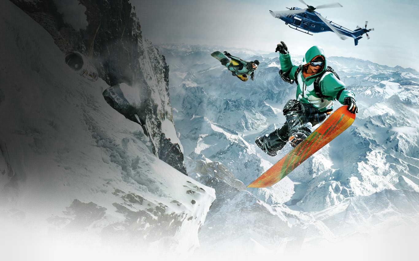 ssx, video game, snowboarding Free Stock Photo