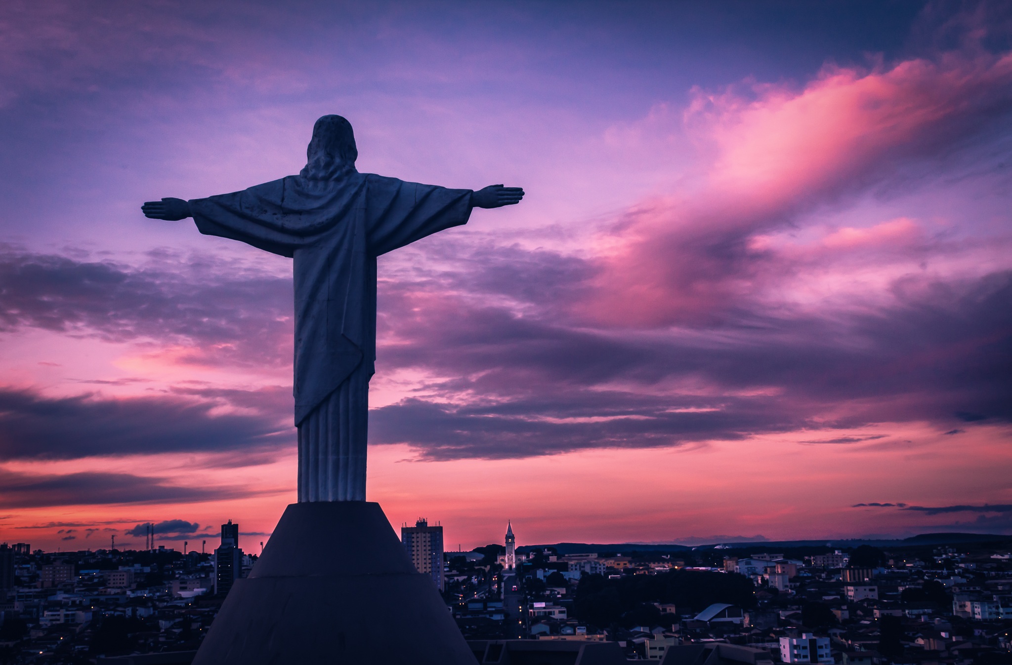 бразилия иисус христос на горе