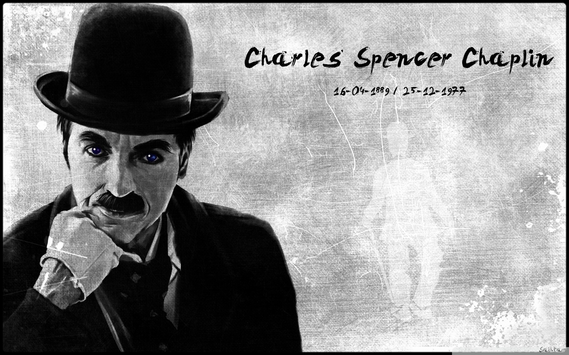 Download mobile wallpaper Charlie Chaplin, Celebrity for free.