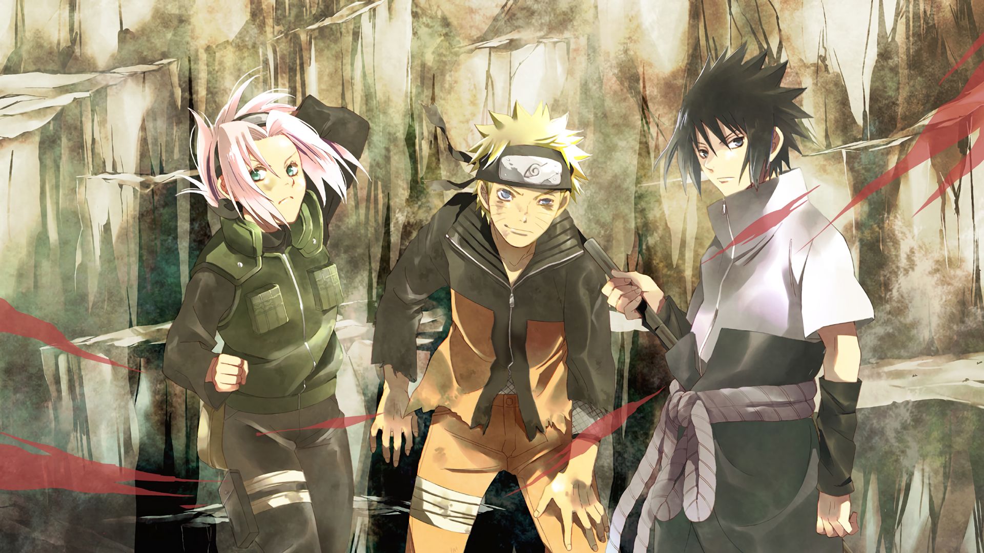 Papel de parede HD para desktop: Anime, Naruto, Sasuke Uchiha, Sakura  Haruno, Naruto Uzumaki baixar imagem grátis #519954