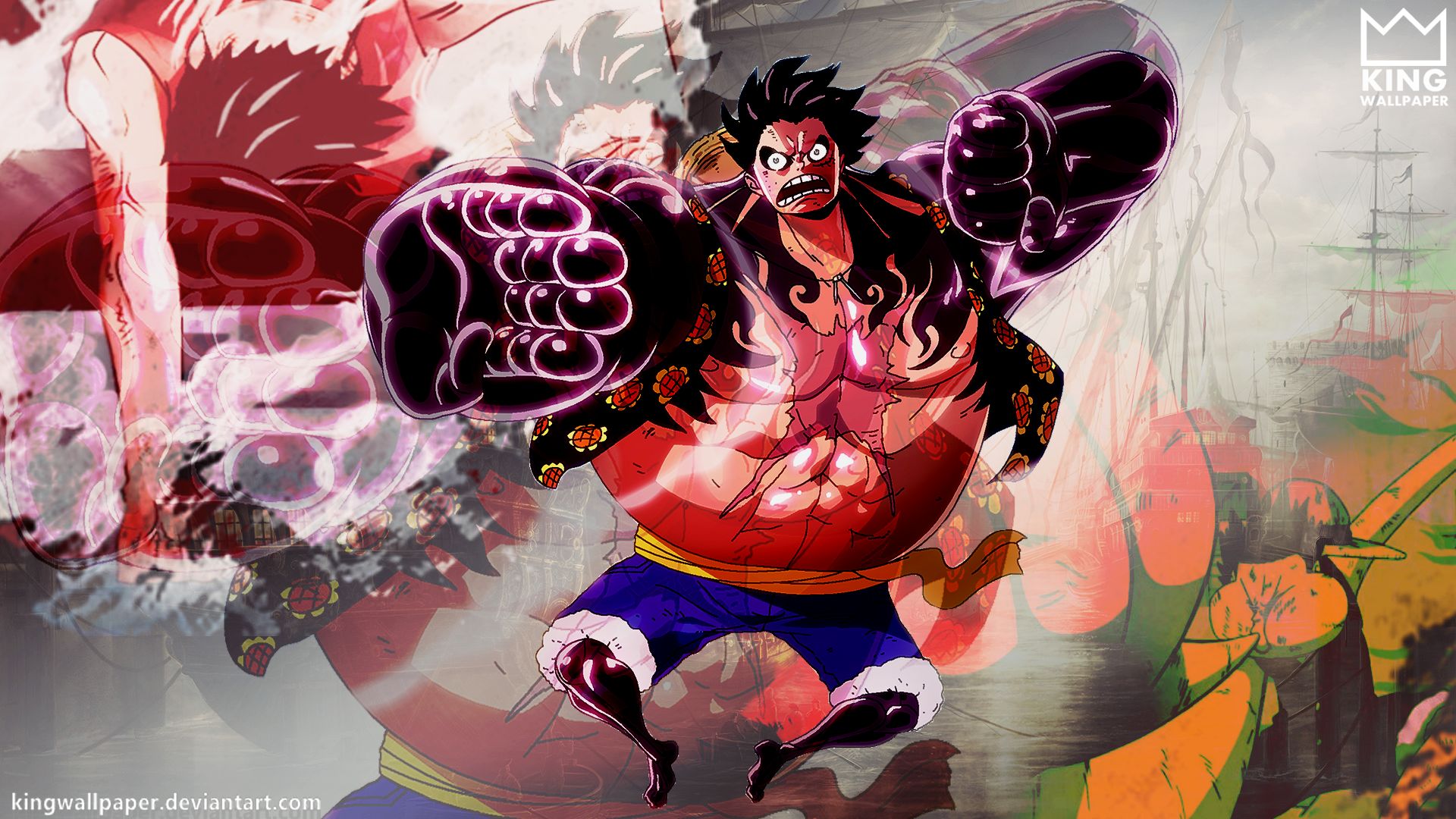 Ultra HD Haki (One Piece) wallpaper