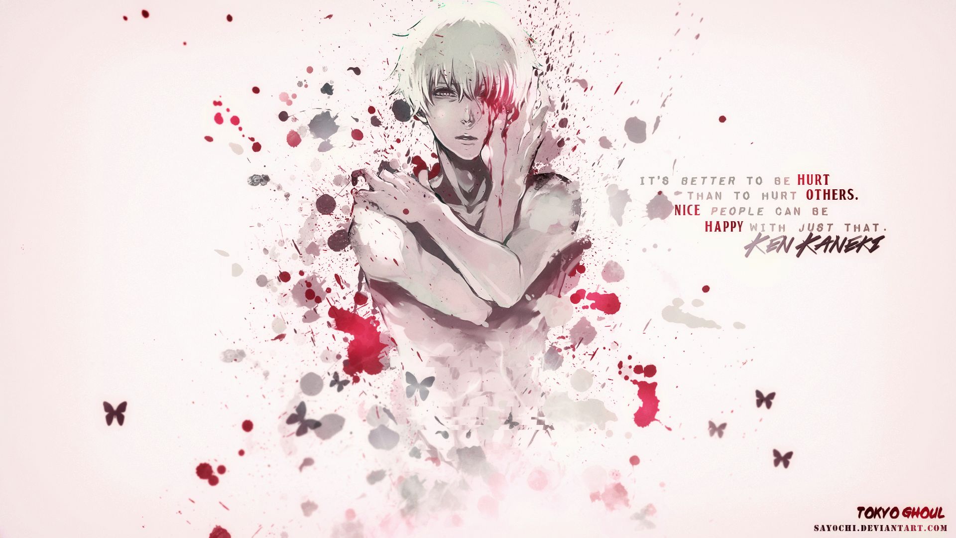 Tokyo Ghoul Ken Kaneki Personalities UHD 4K Wallpaper