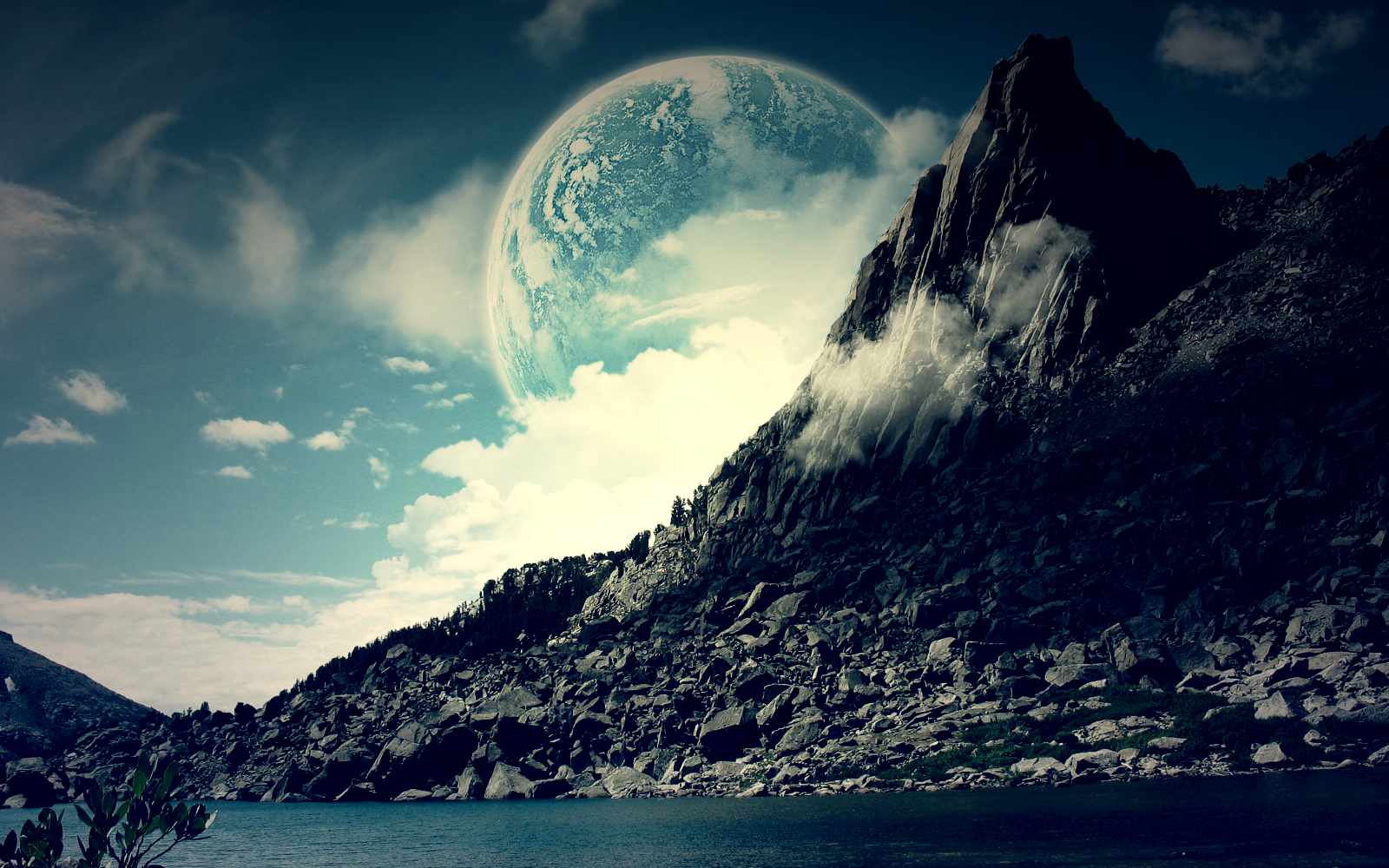 mountain, earth, a dreamy world High Definition image