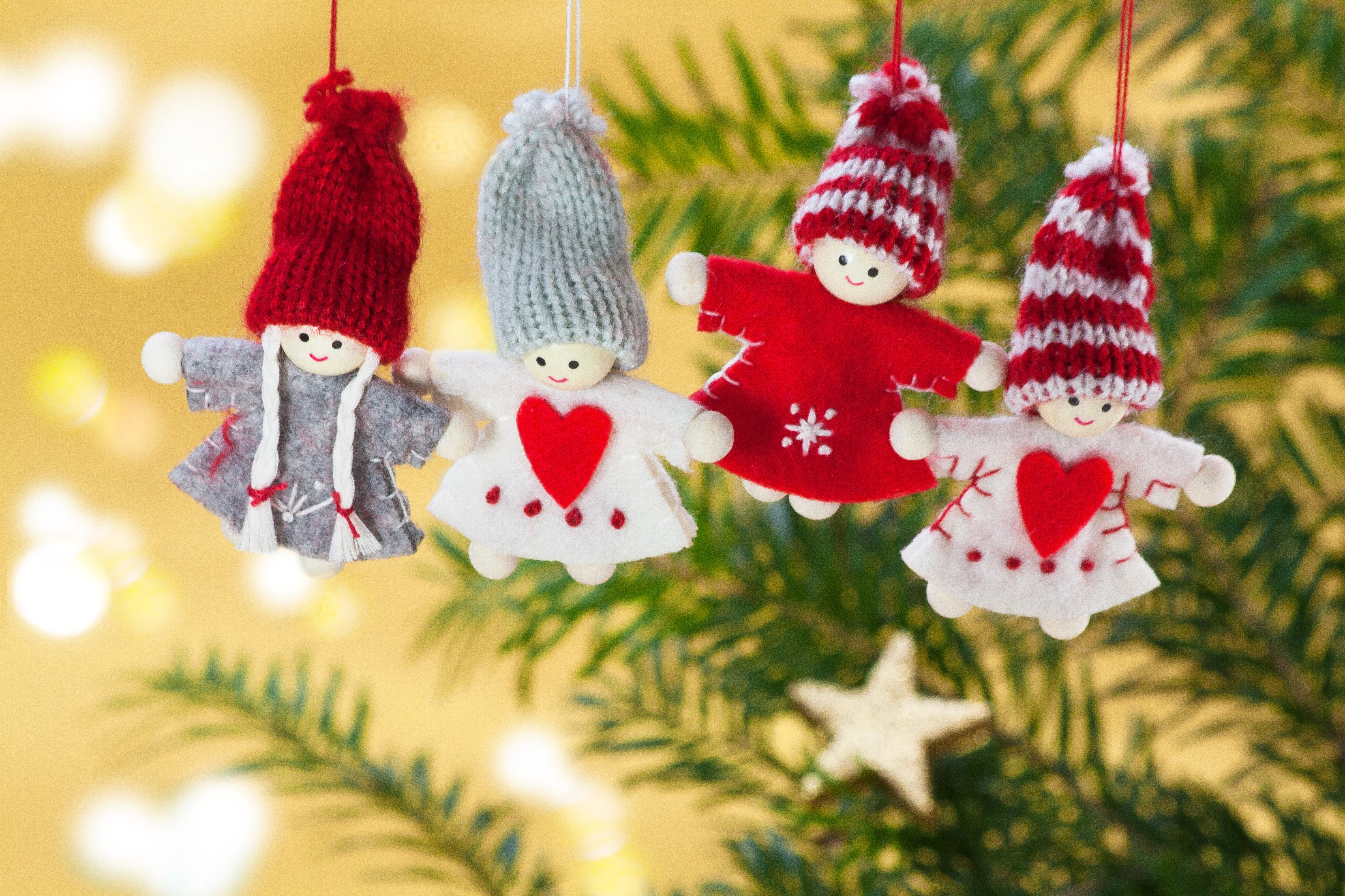 Téléchargez gratuitement l'image Noël, Branche, Jouets, Fêtes, Anges sur le bureau de votre PC