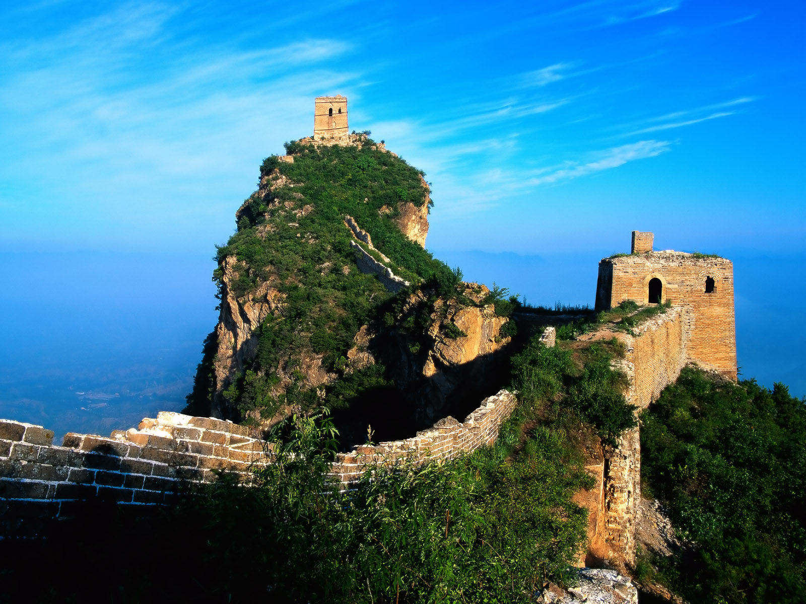 166470 скачать обои памятники, сделано человеком, великая китайская стена - заставки и картинки бесплатно