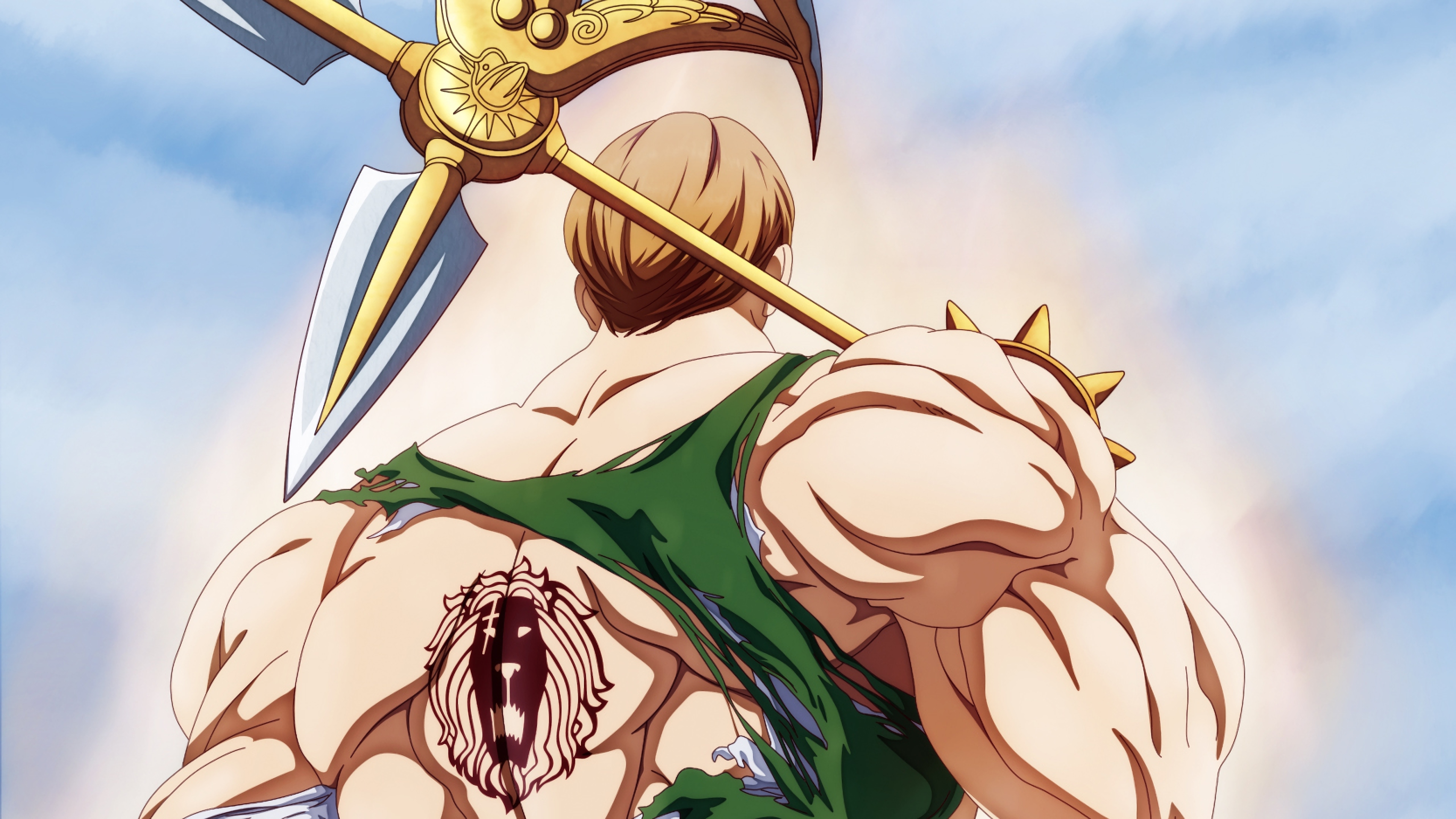escanor (the seven deadly sins), the seven deadly sins, anime phone background