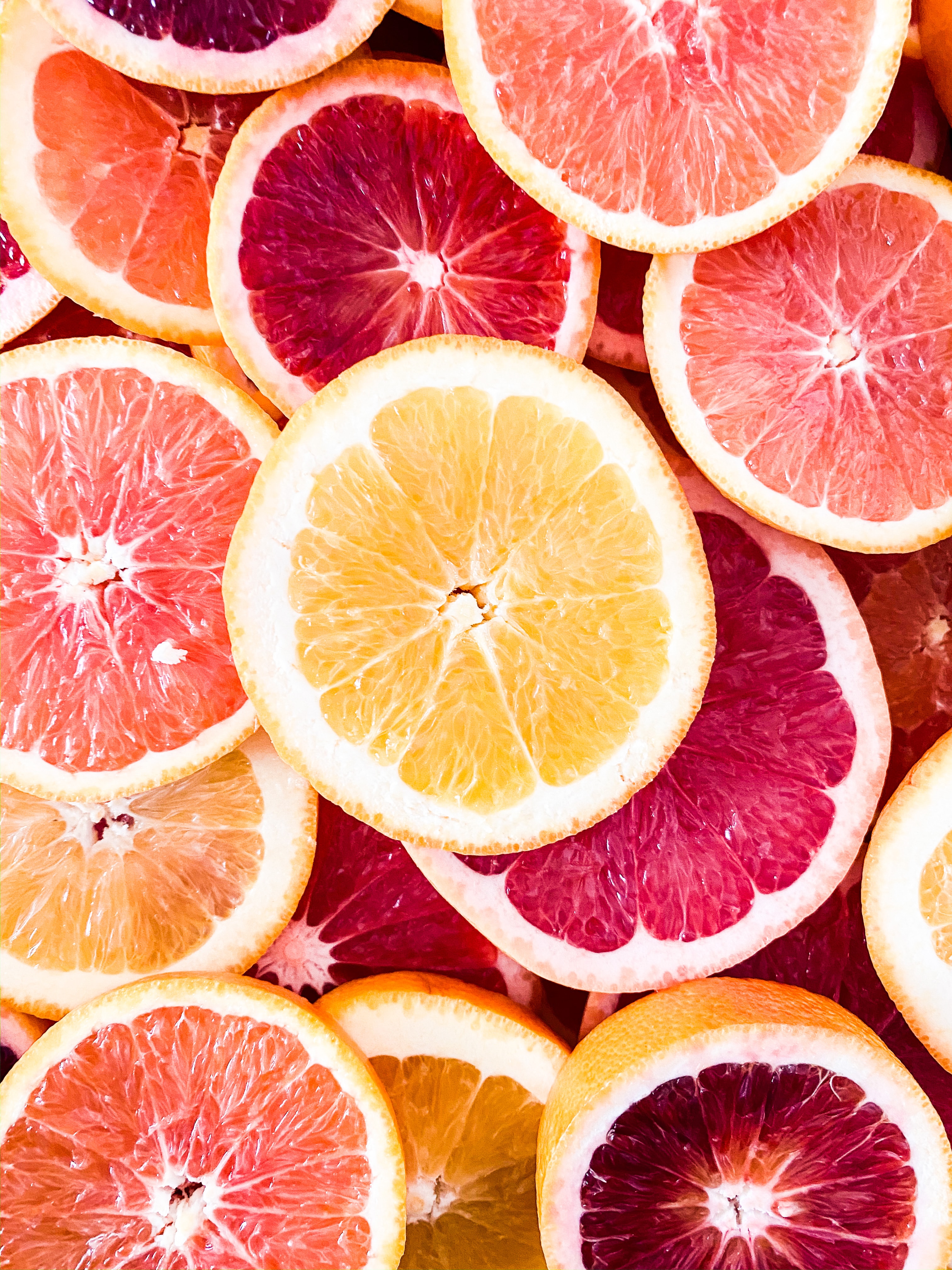 142881 Hintergrundbild herunterladen lebensmittel, orange, zitrone, zitrusfrüchte, zitrus, läppchen, scheiben, grapefruit - Bildschirmschoner und Bilder kostenlos