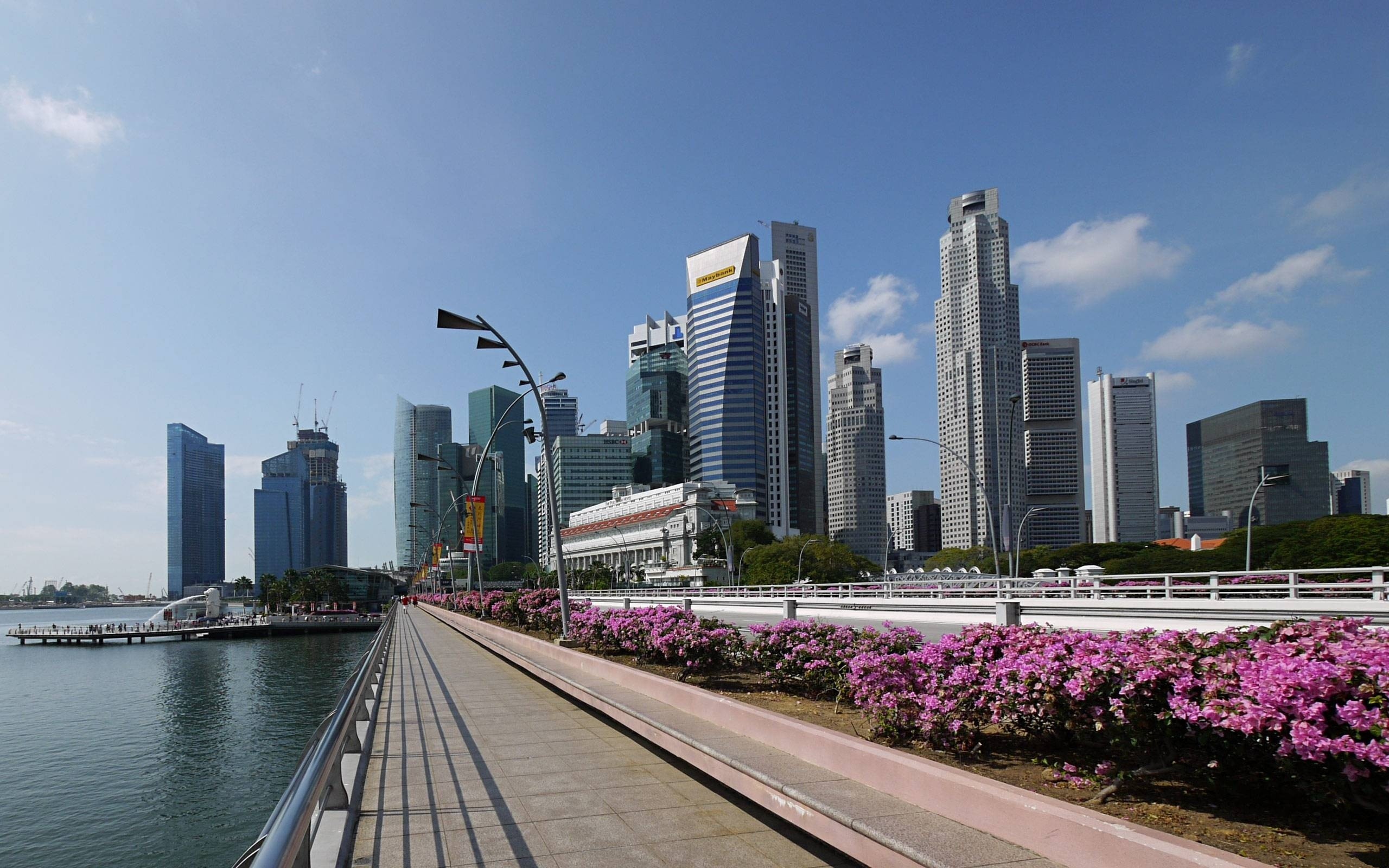 Урбанистический пейзаж Сингапур