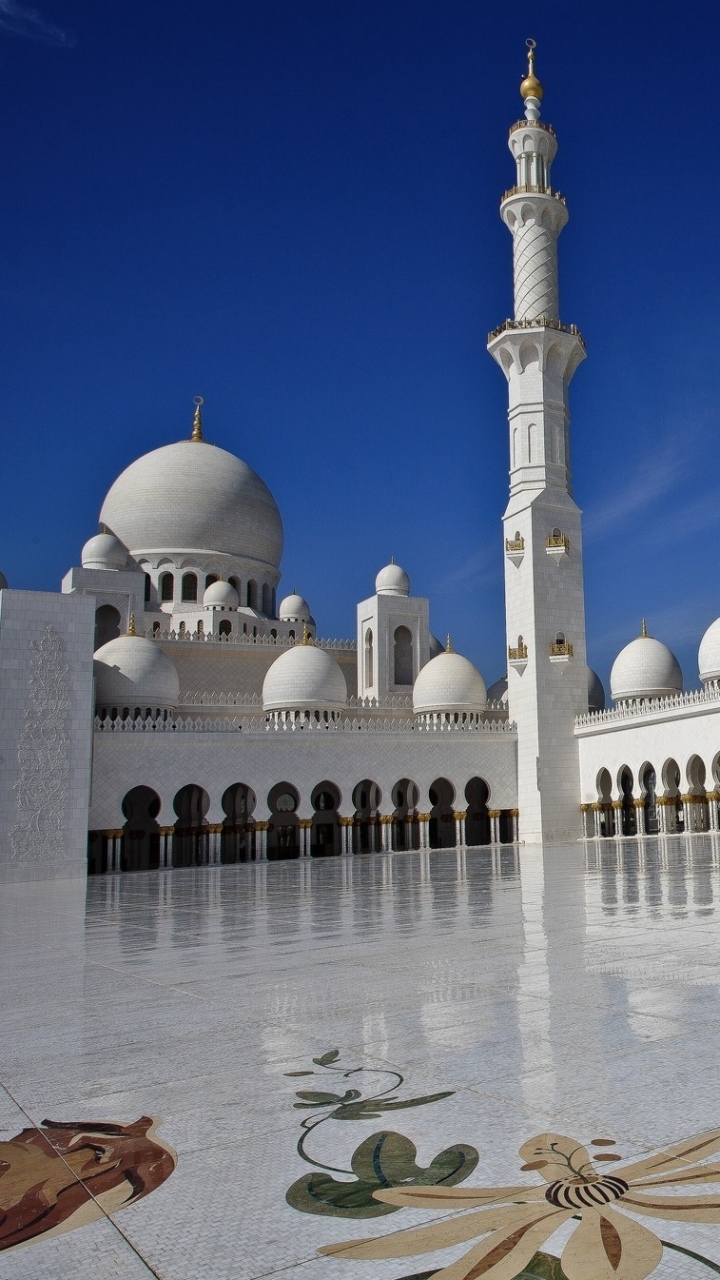 1097298 скачать обои абу даби, объединенные арабские эмираты, религиозные, большая мечеть шейха зайда, объединённые арабские эмираты, мечети - заставки и картинки бесплатно