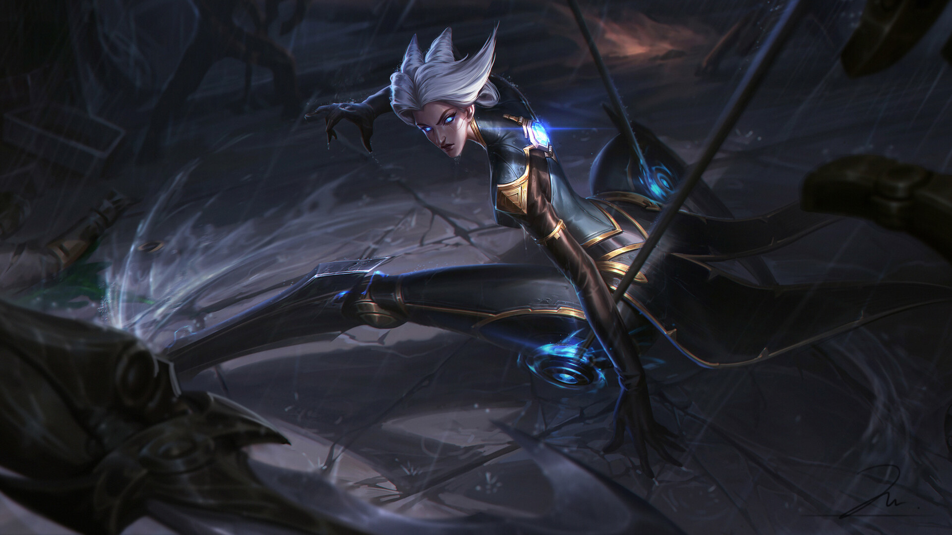 Winterblessed Camille Prestige Edition LoL Skin Splash Art 4K Wallpaper  iPhone HD Phone #801n