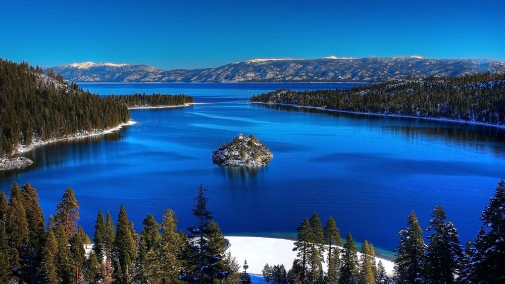 Великие озера Северной Америки. Озеро Тахо Карелия. Озеро Тахо Калифорния США. Лейк Тахо. Самое пресноводное озеро в европе